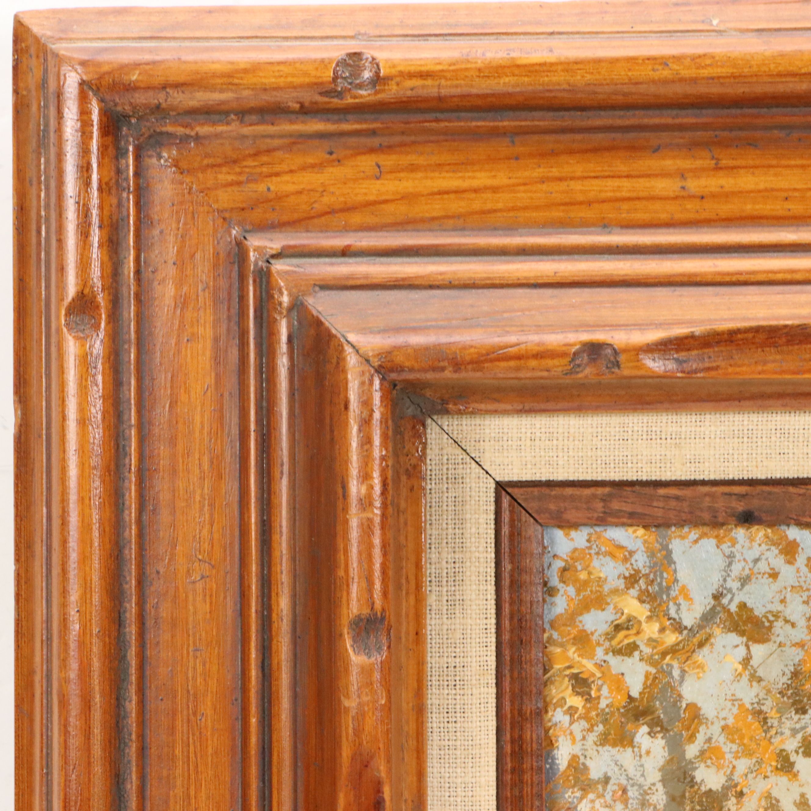 Dwight Steininger Oil Painting "Symphony of Autumn Waters," 20th Century