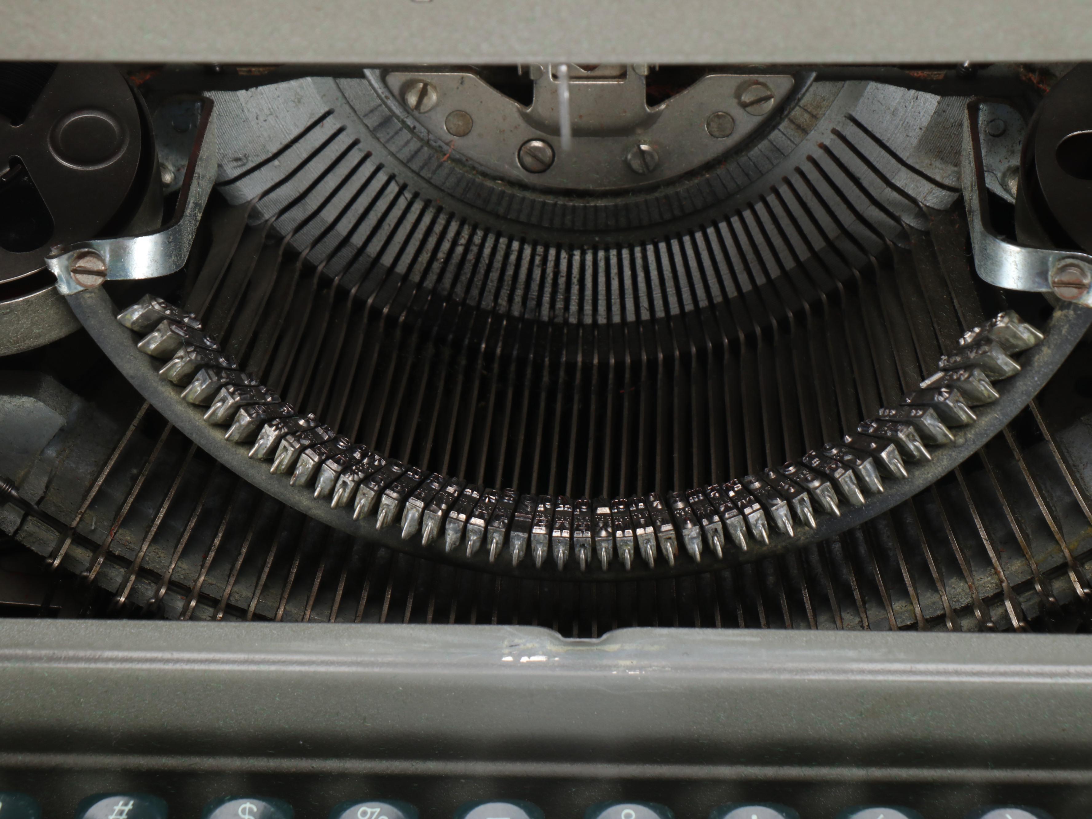 Remington Quiet-Riter Portable Typewriter, Mid-20th Century