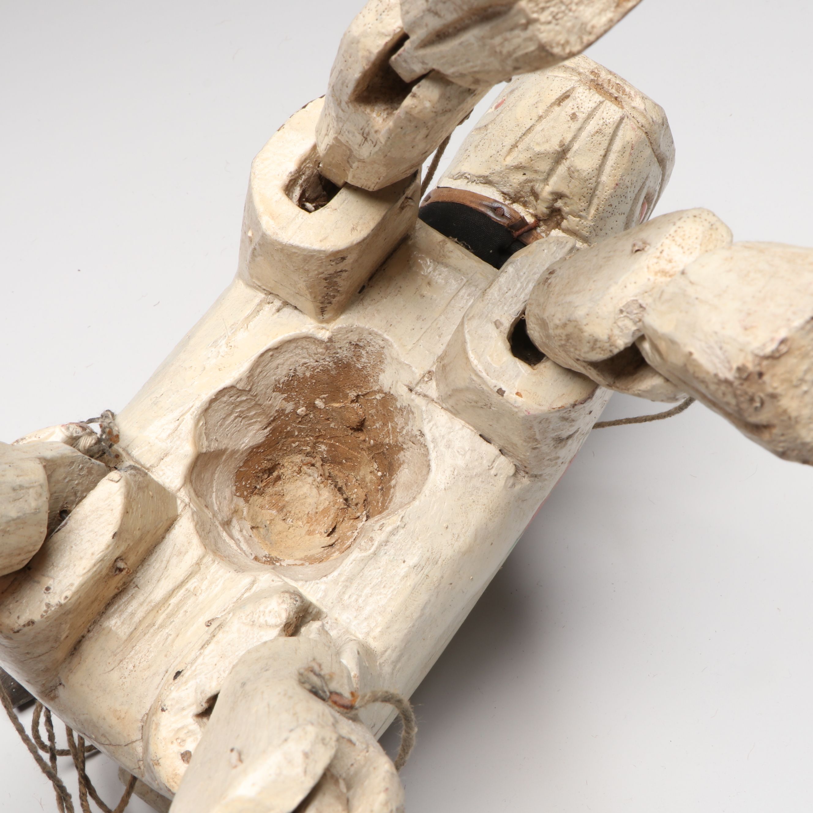 Handcrafted Folk Art Style Wooden Horse, Kangaroo and Other Marionettes