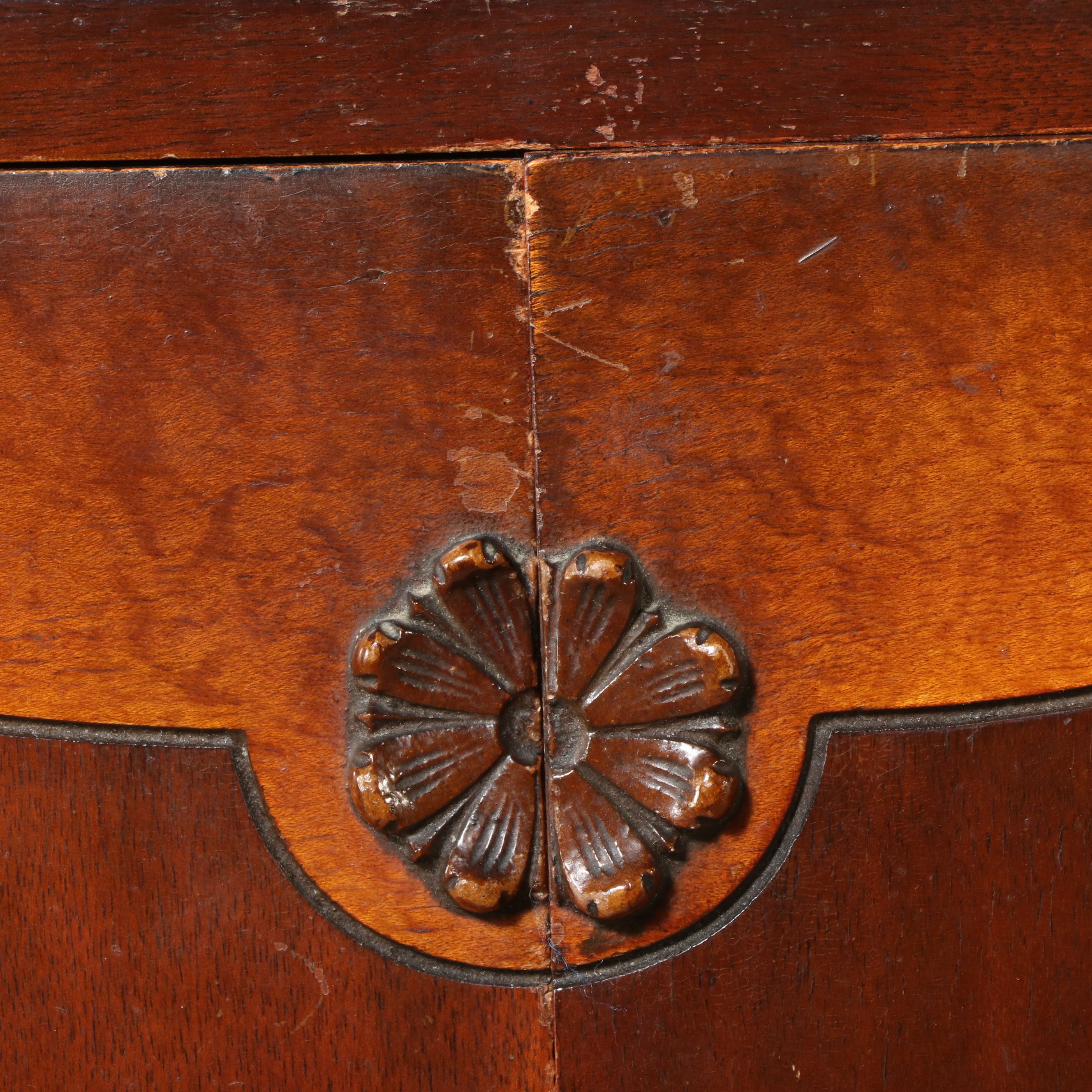 Al. Carlson Mfg. Co. Art Deco Walnut Wardrobe, Early 20th Century
