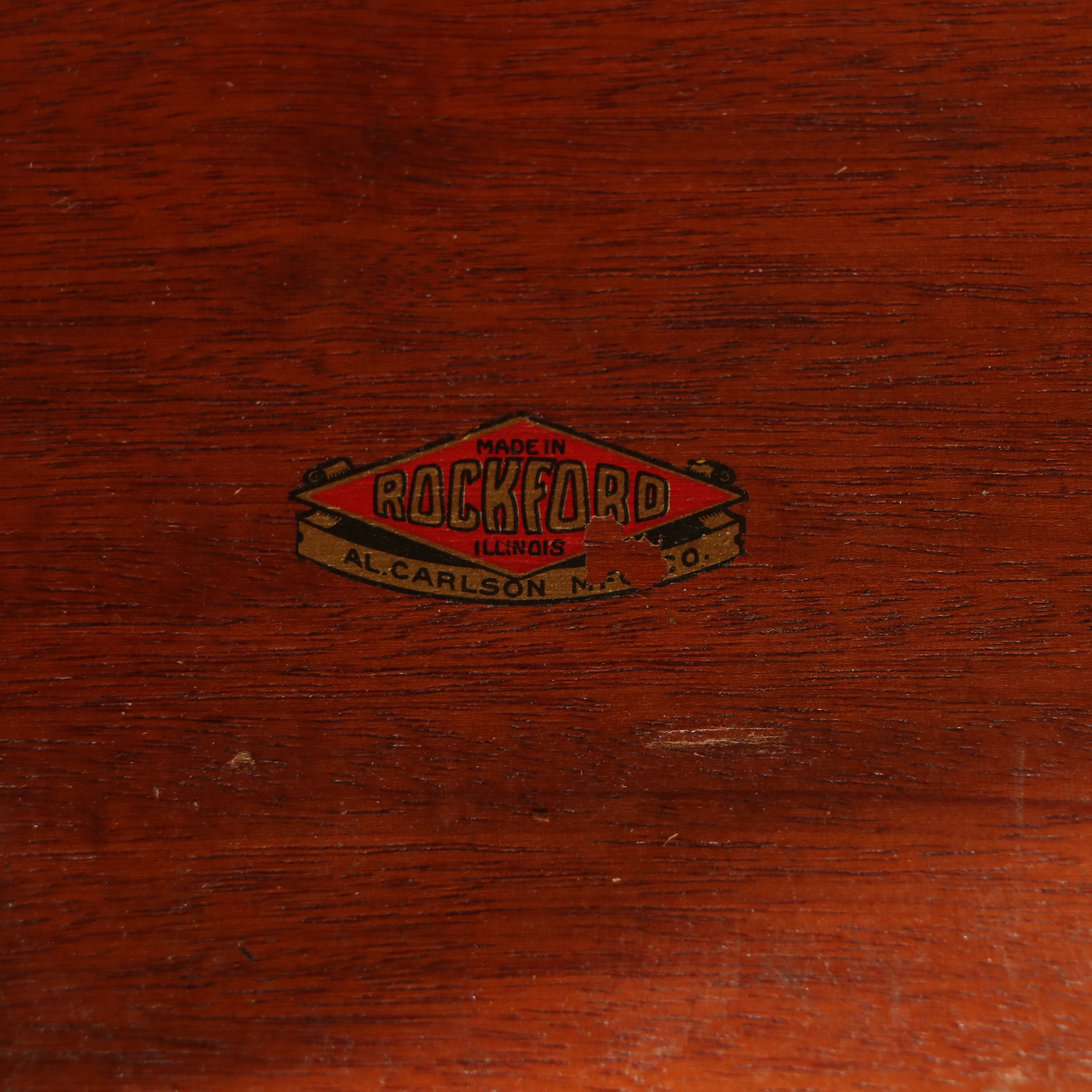 Al. Carlson Mfg. Co. Art Deco Walnut Wardrobe, Early 20th Century