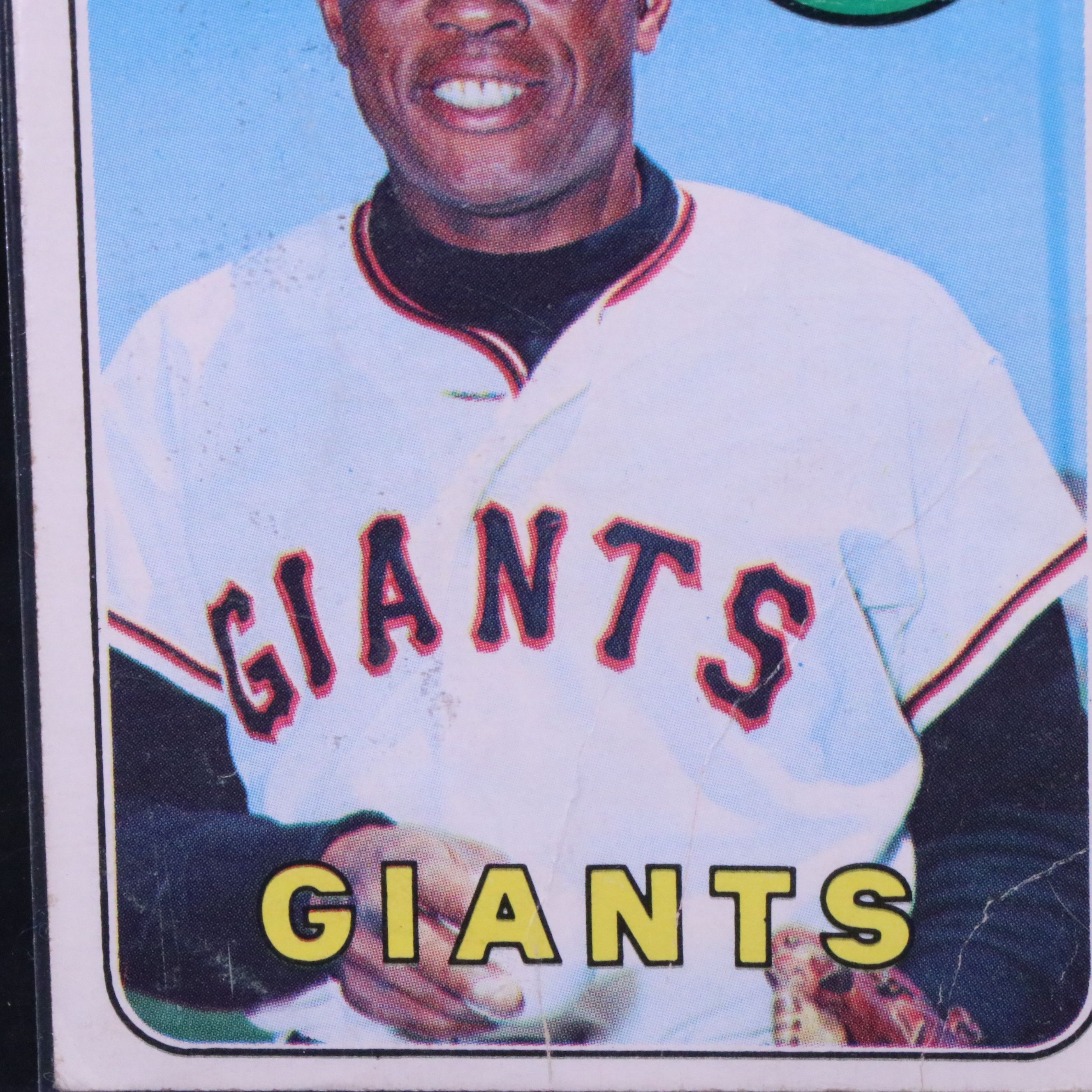 1969 Topps Willie Mays San Francisco Giants Baseball Card