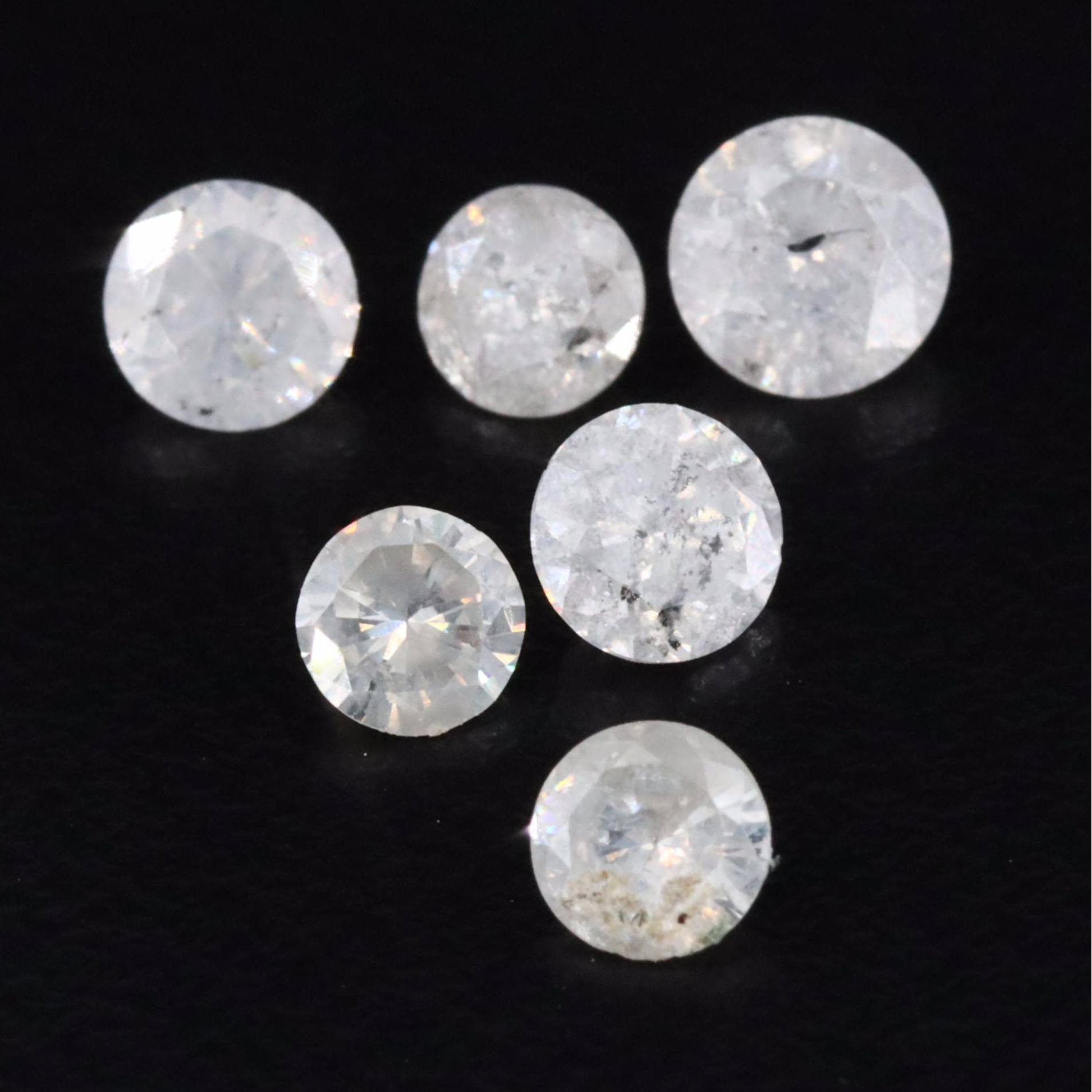 Loose 1.55 CTW Diamond Lot