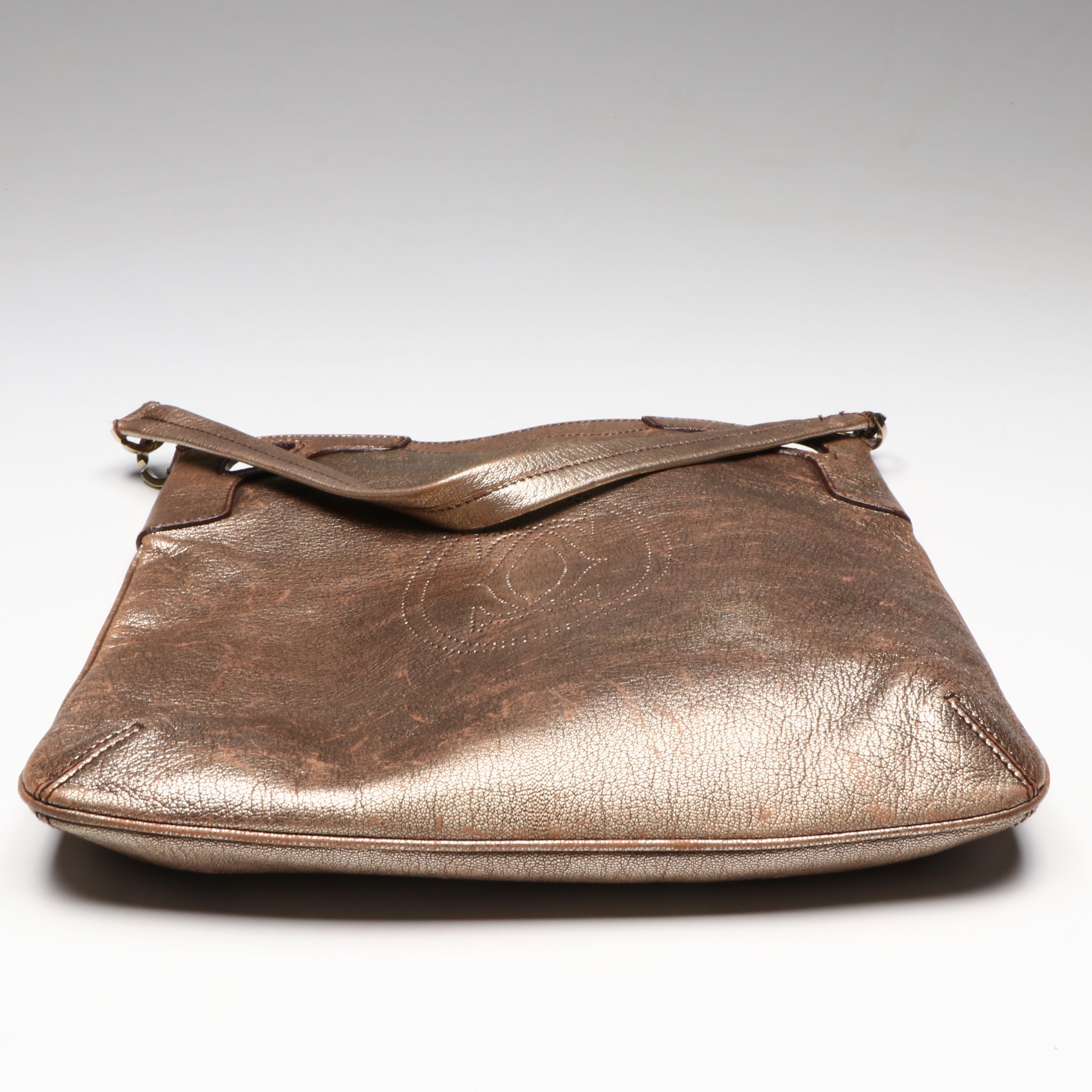 Cartier Marcello Shoulder Bag in Metallic Leather