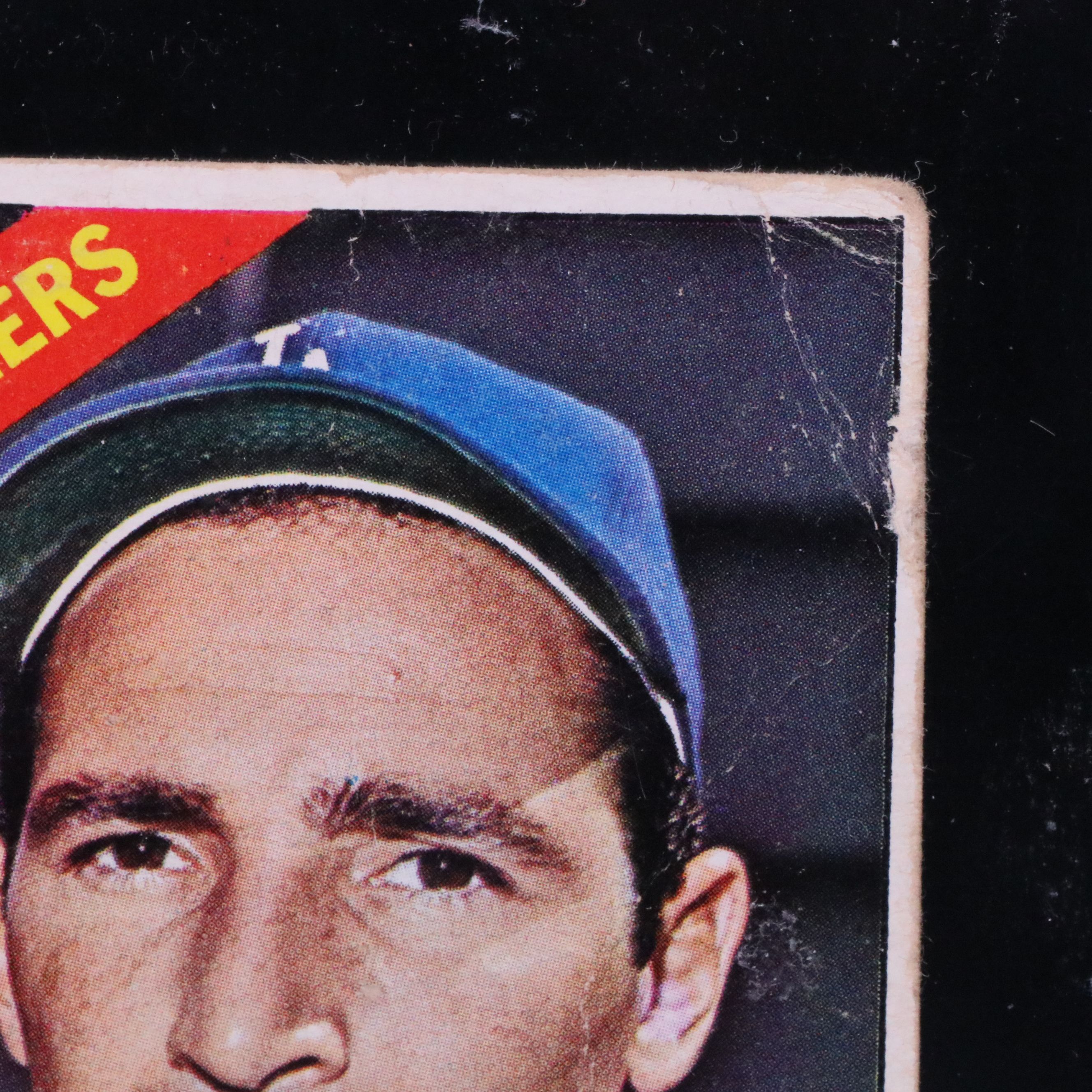 1966 Topps Sandy Koufax Los Angeles Dodgers Baseball Card