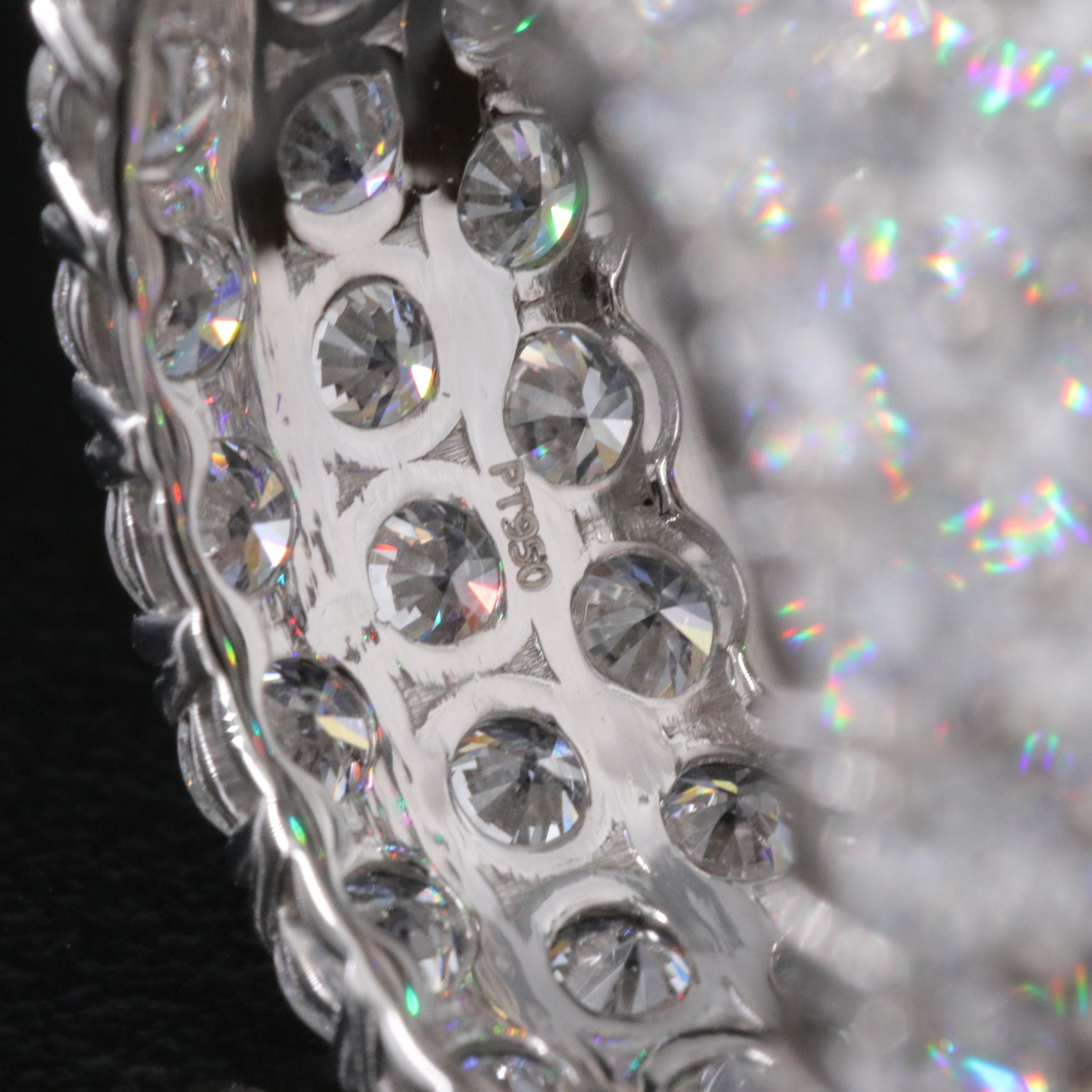 Platinum 7.18 CTW Lab Grown Diamond Eternity Band