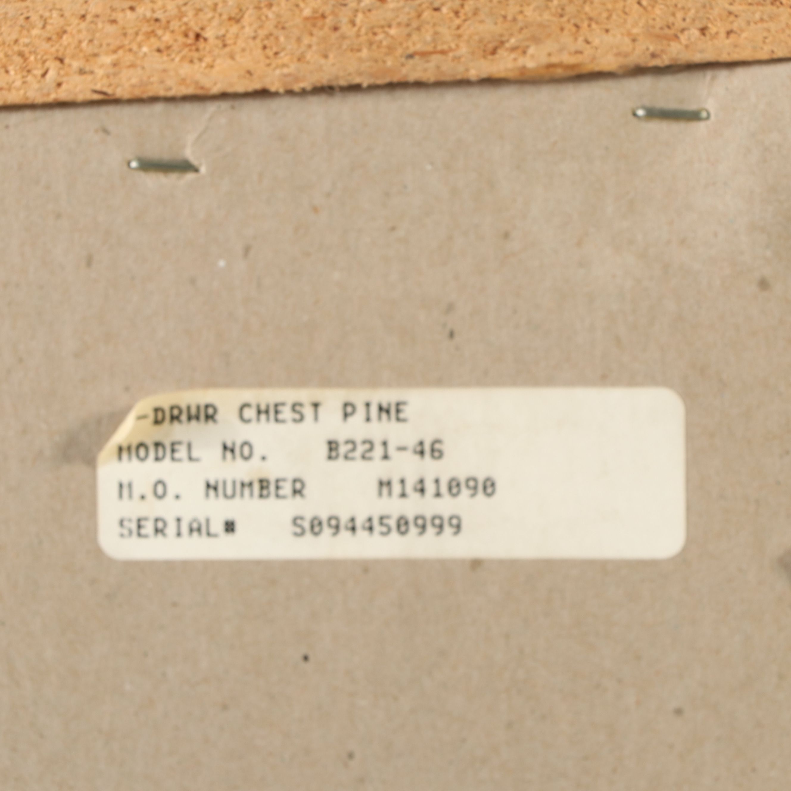 Colonial Style Pine Chest of Drawers