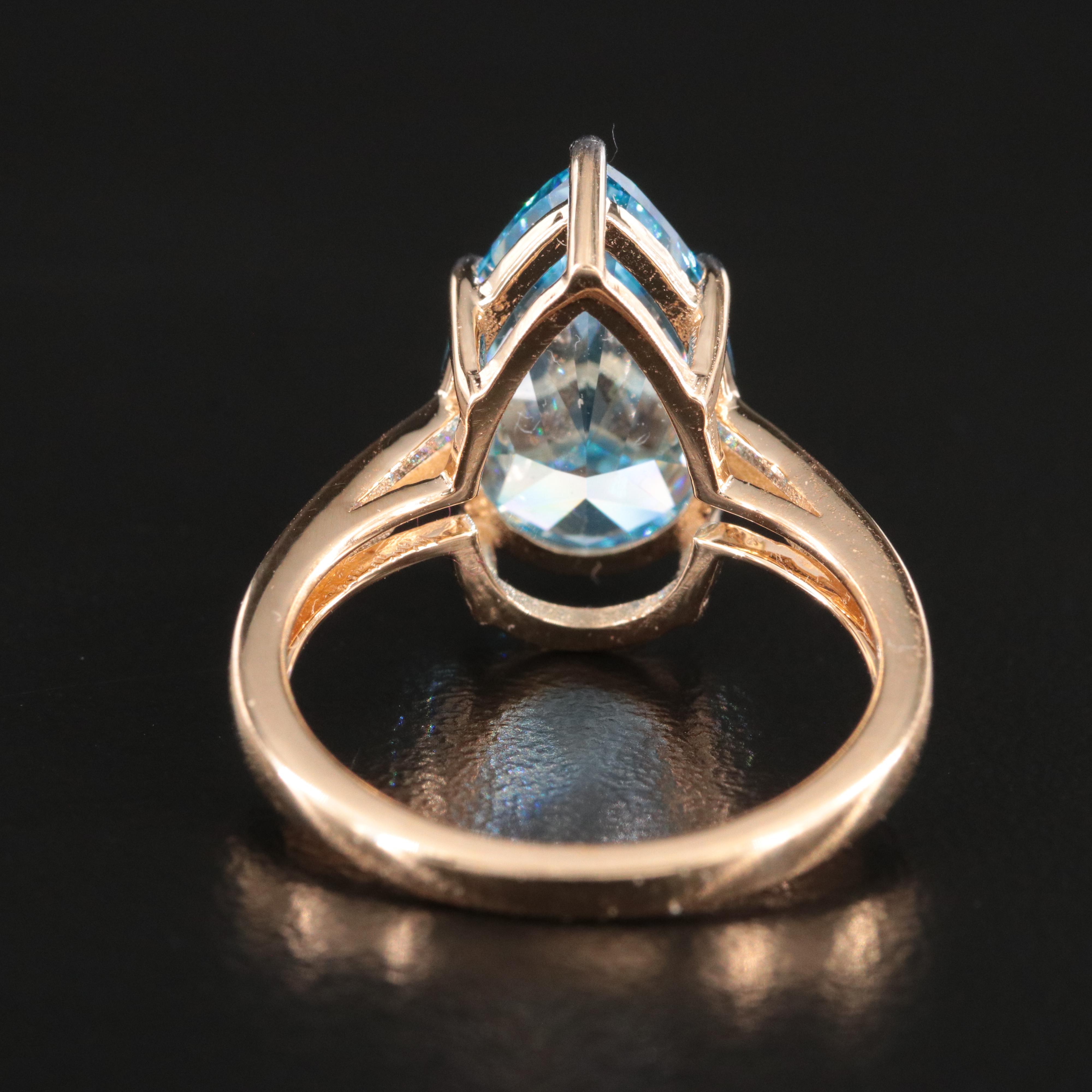 18K 5.03 CTW Lab Grown Diamond Ring with IGI Report