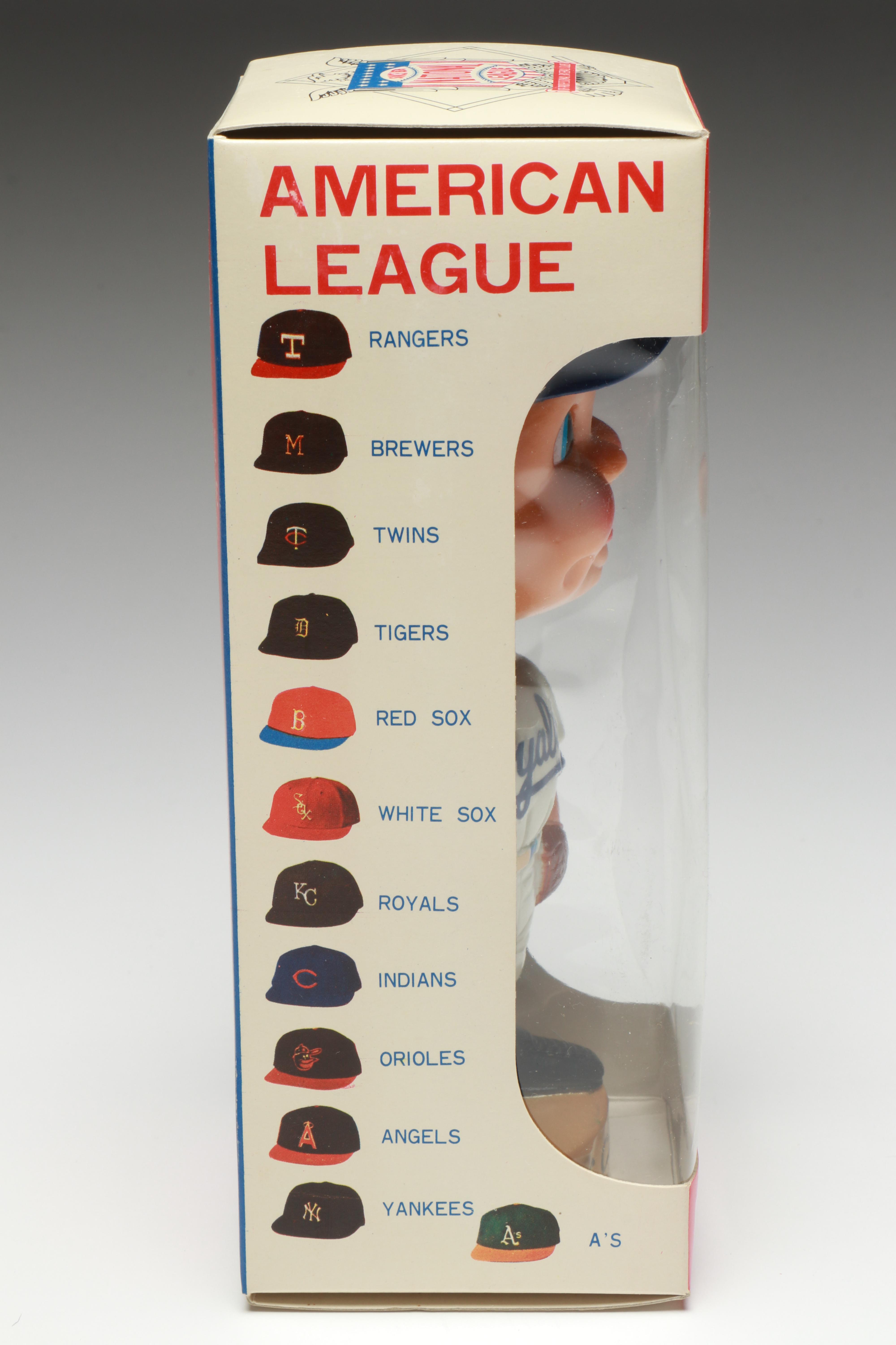 American League Kansas City Royals Bobblehead Mascot, Vintage