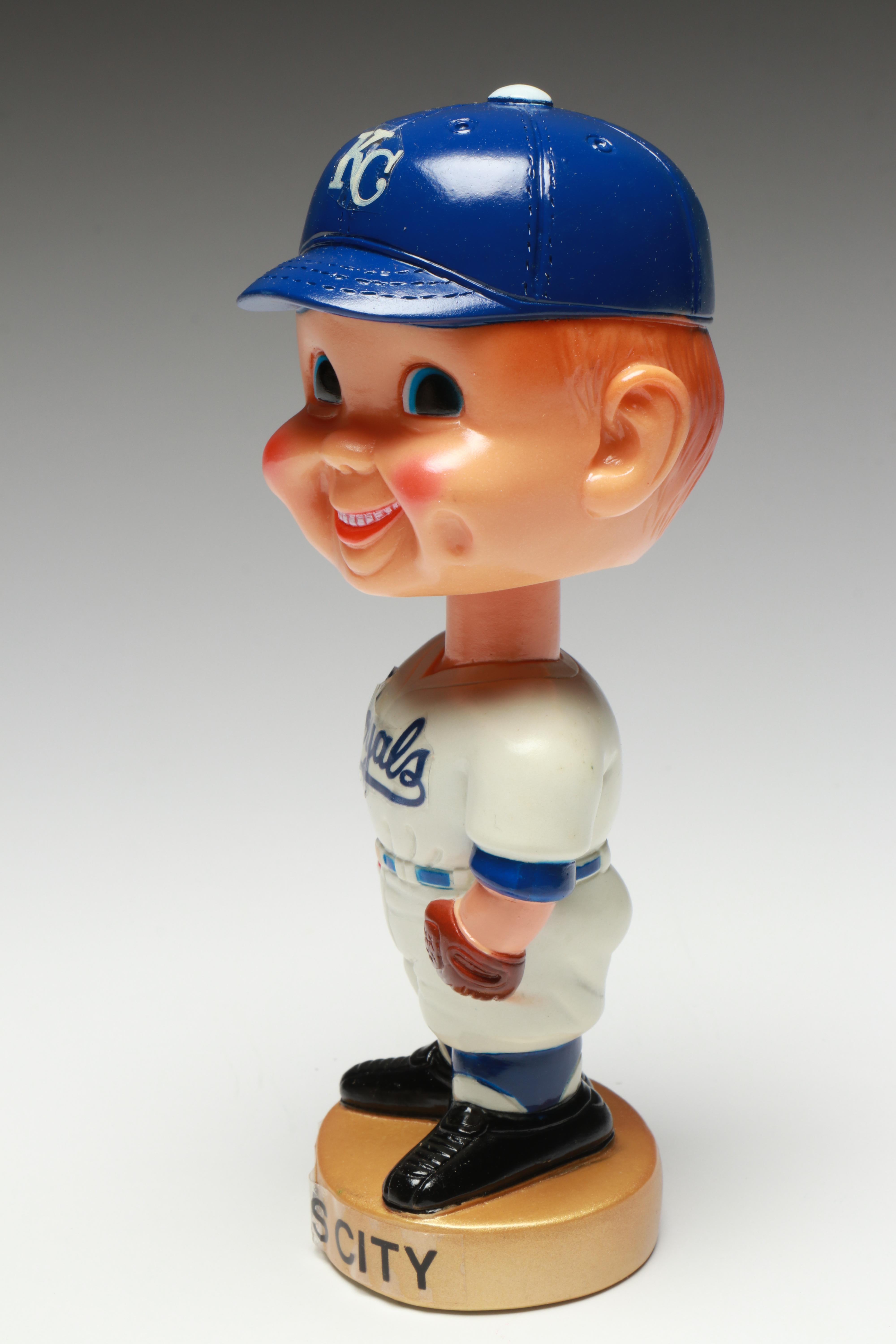 American League Kansas City Royals Bobblehead Mascot, Vintage