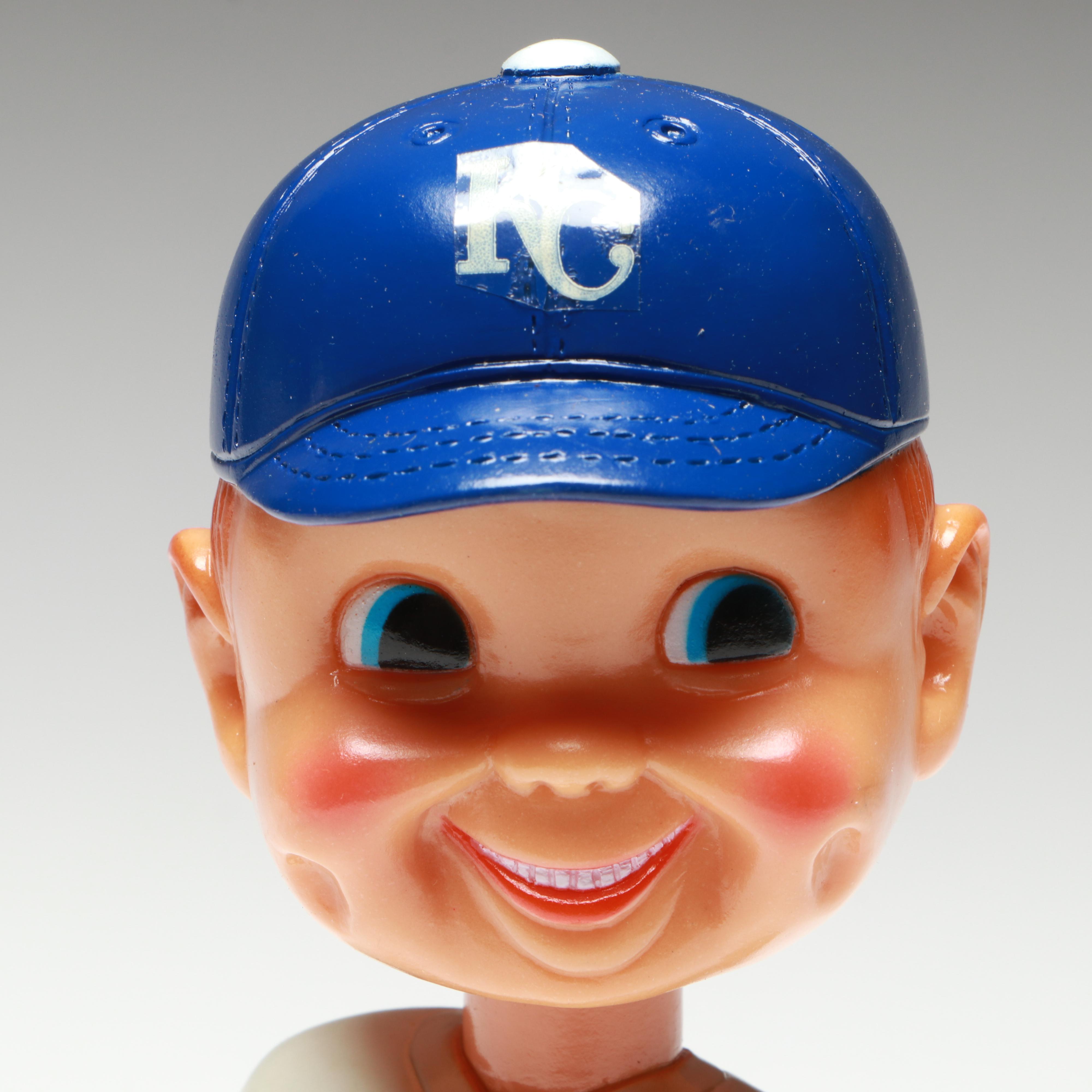 American League Kansas City Royals Bobblehead Mascot, Vintage