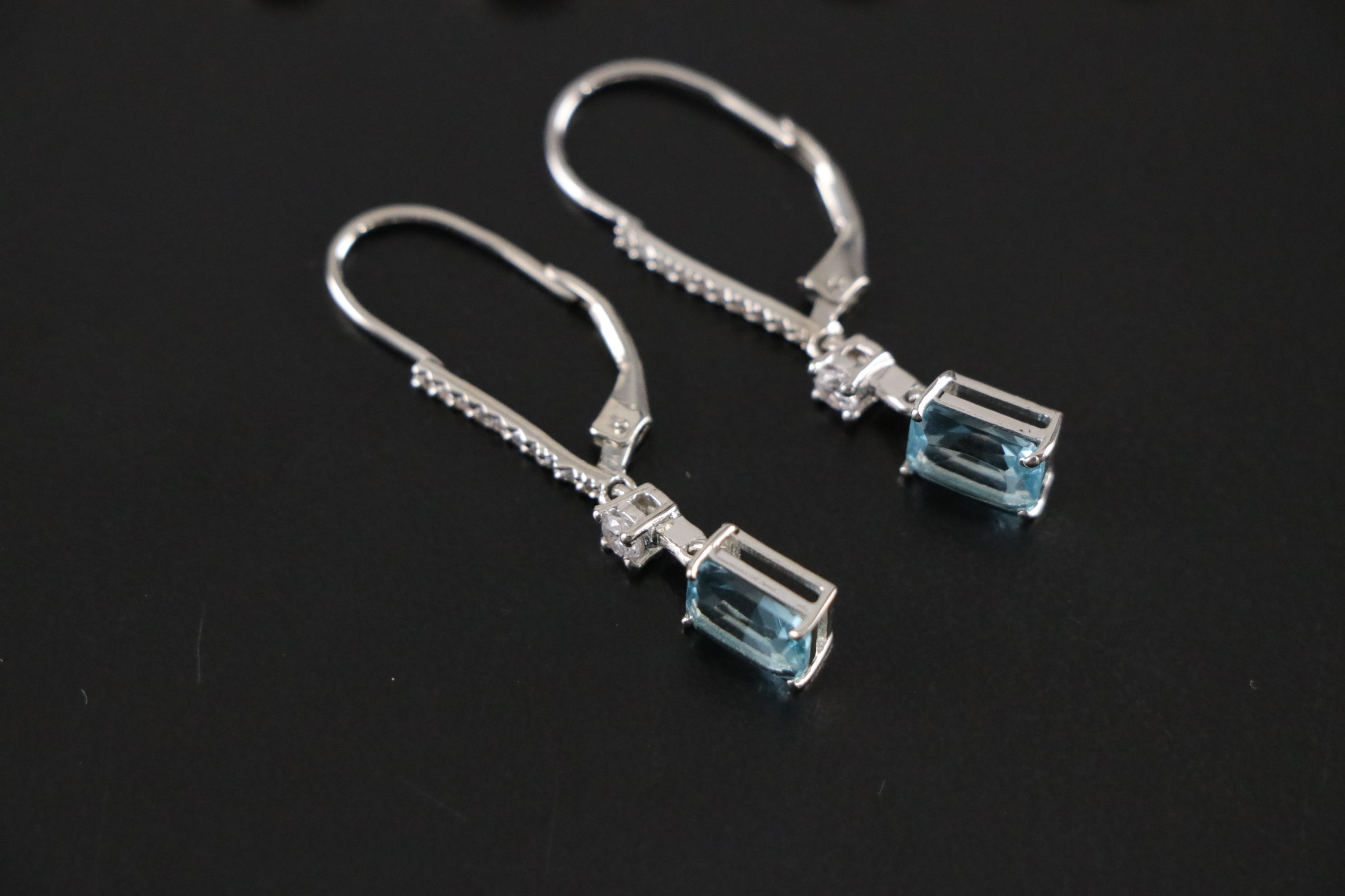 14 Assorted Sterling Silver Necklaces, Earrings and Pendants