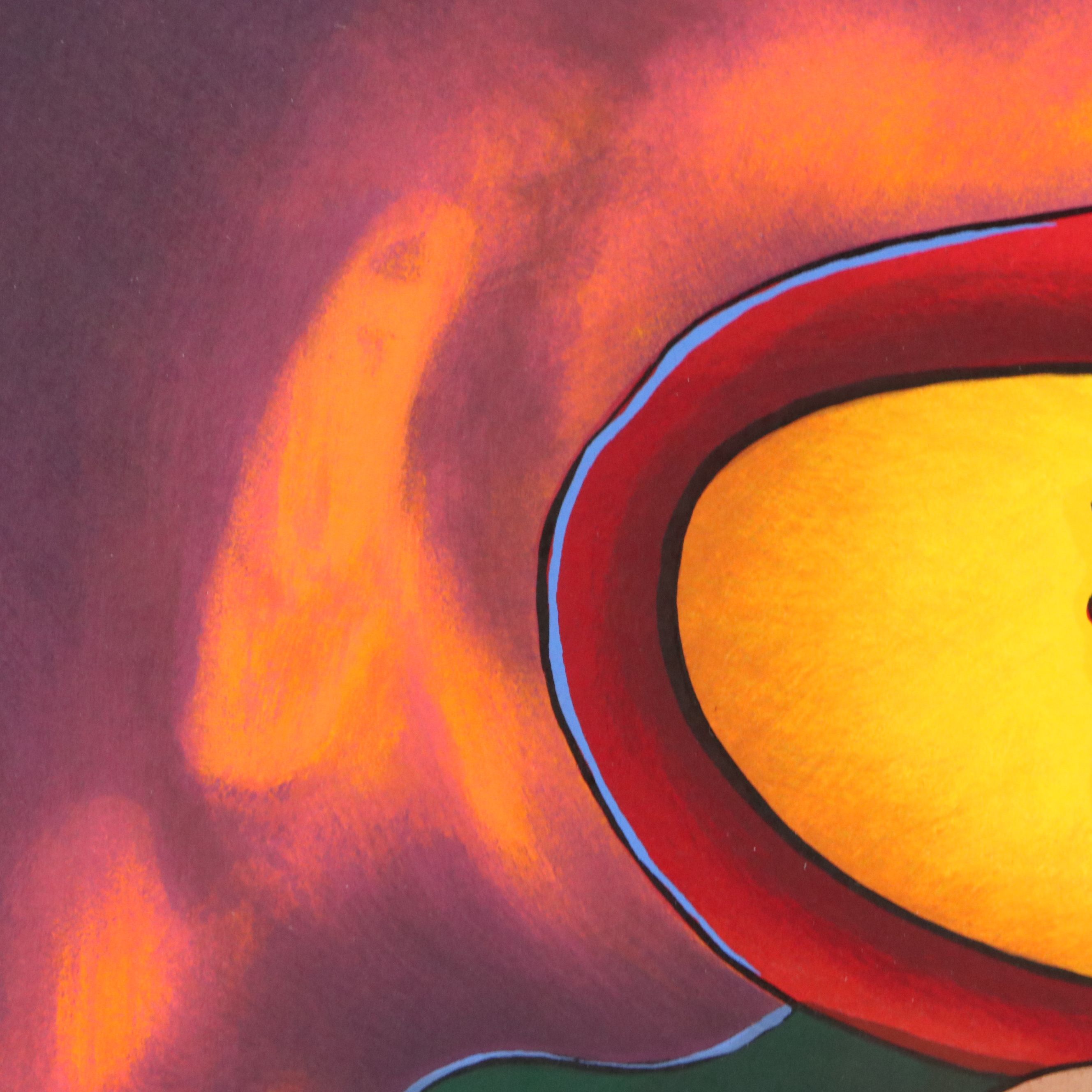 Linda Le Kinff Serigraph "Clothilde et Son Chapeau," 2010