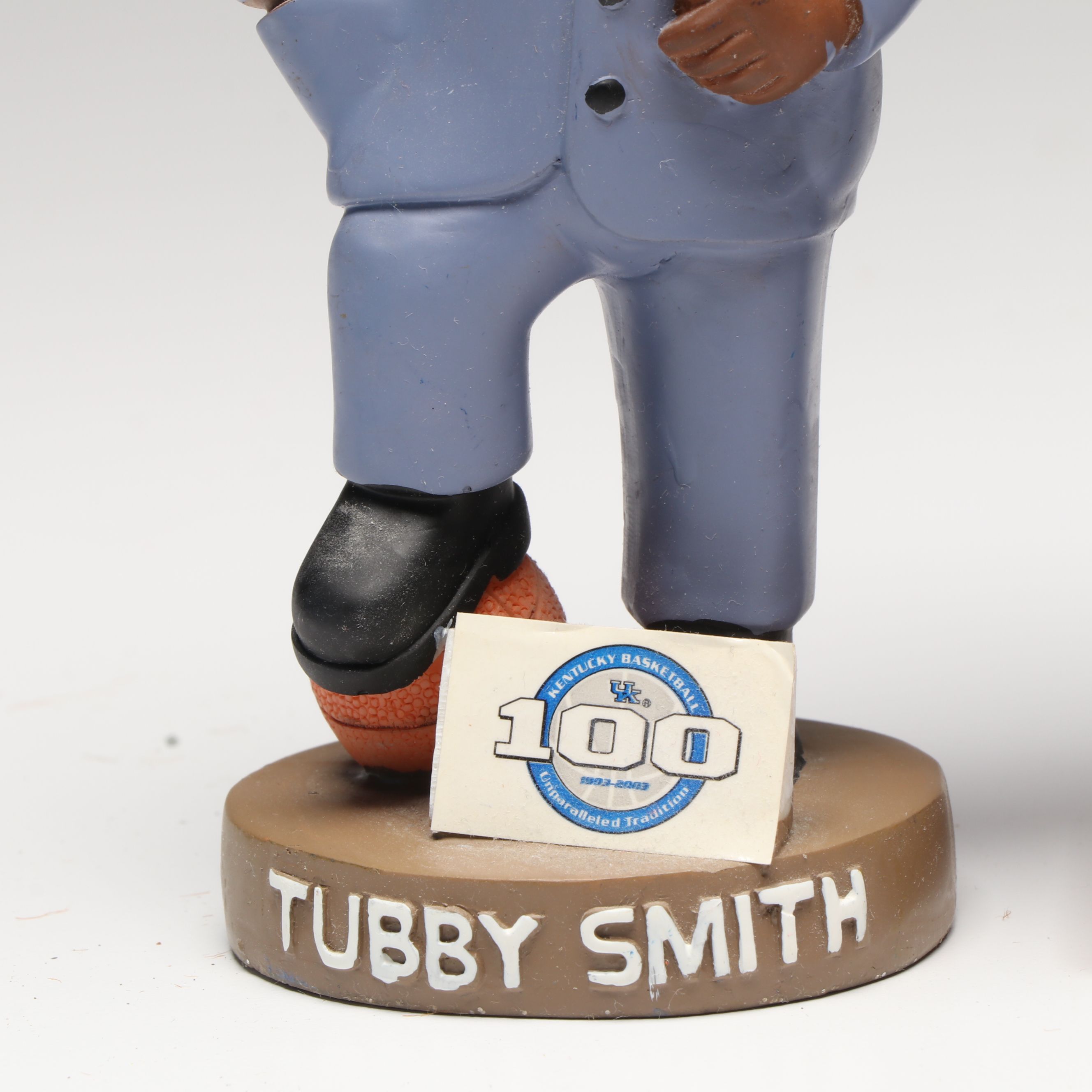 University of Kentucky Hand-Painted Porcelain Wildcat with More Bobbleheads