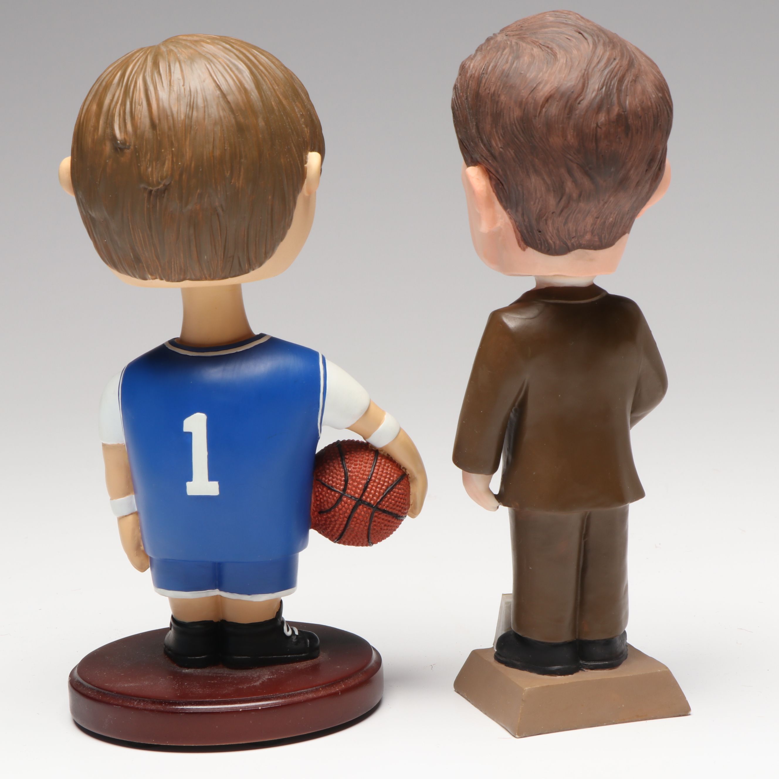 University of Kentucky Hand-Painted Porcelain Wildcat with More Bobbleheads