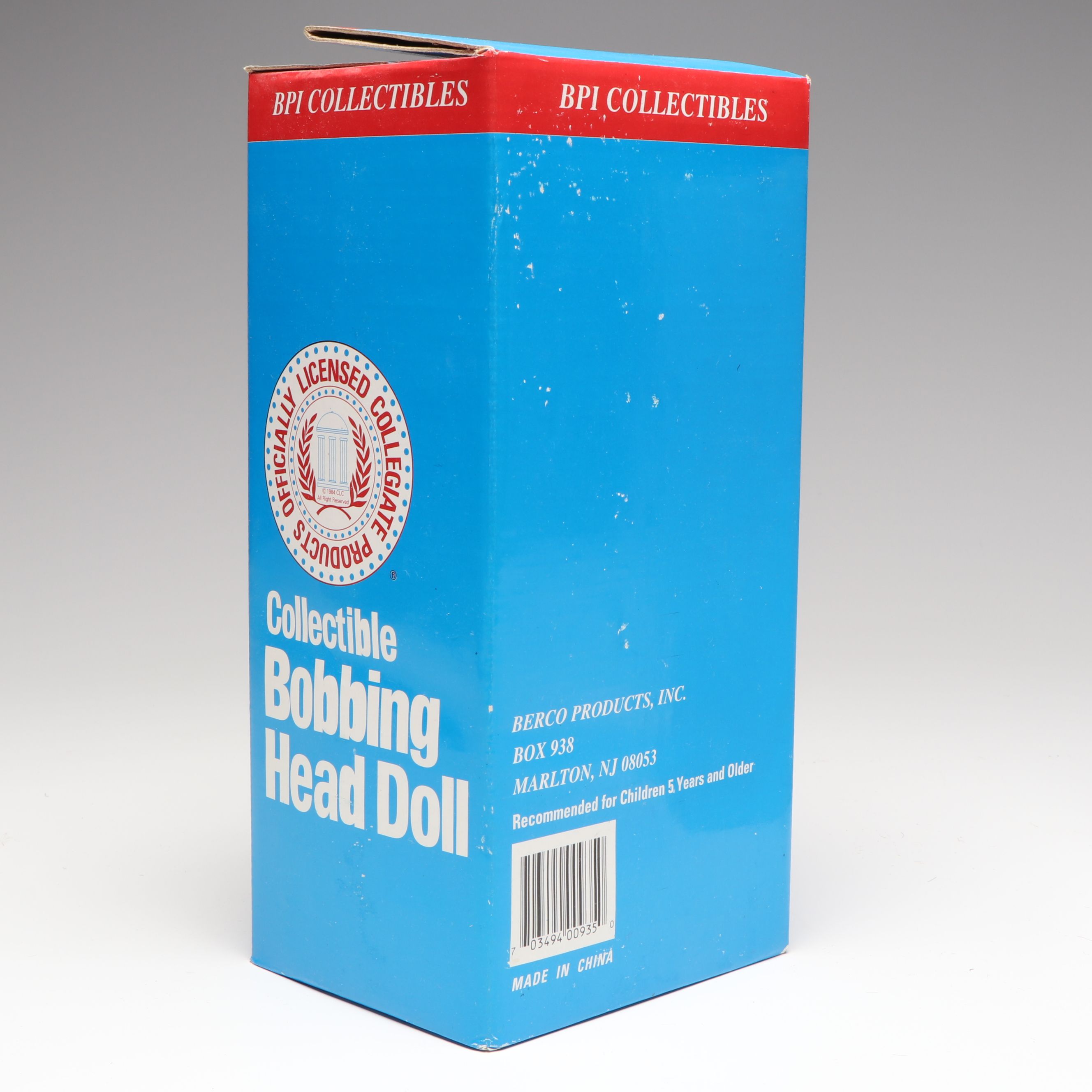 University of Kentucky Hand-Painted Porcelain Wildcat with More Bobbleheads