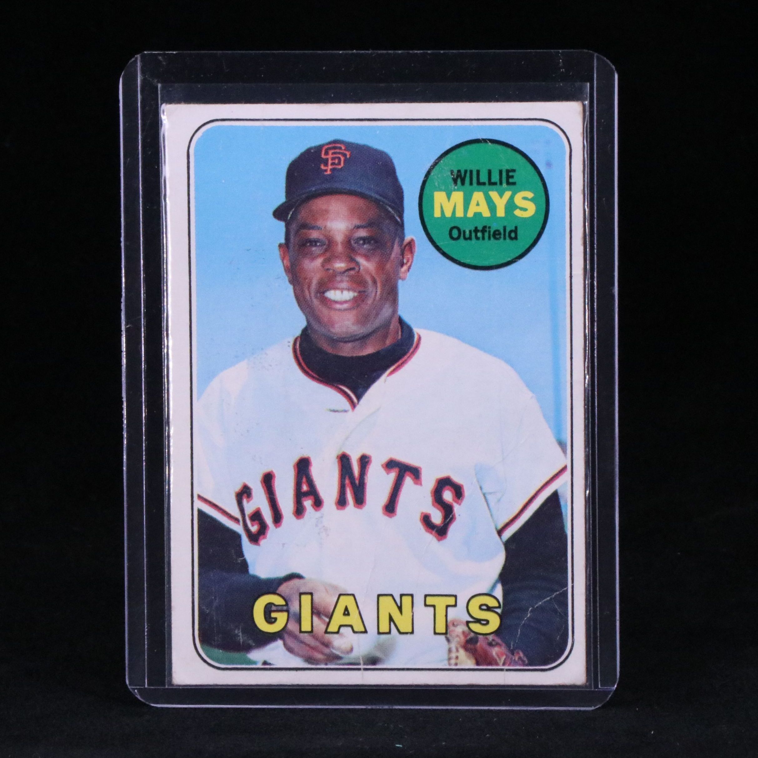 1969 Topps Willie Mays San Francisco Giants Baseball Card