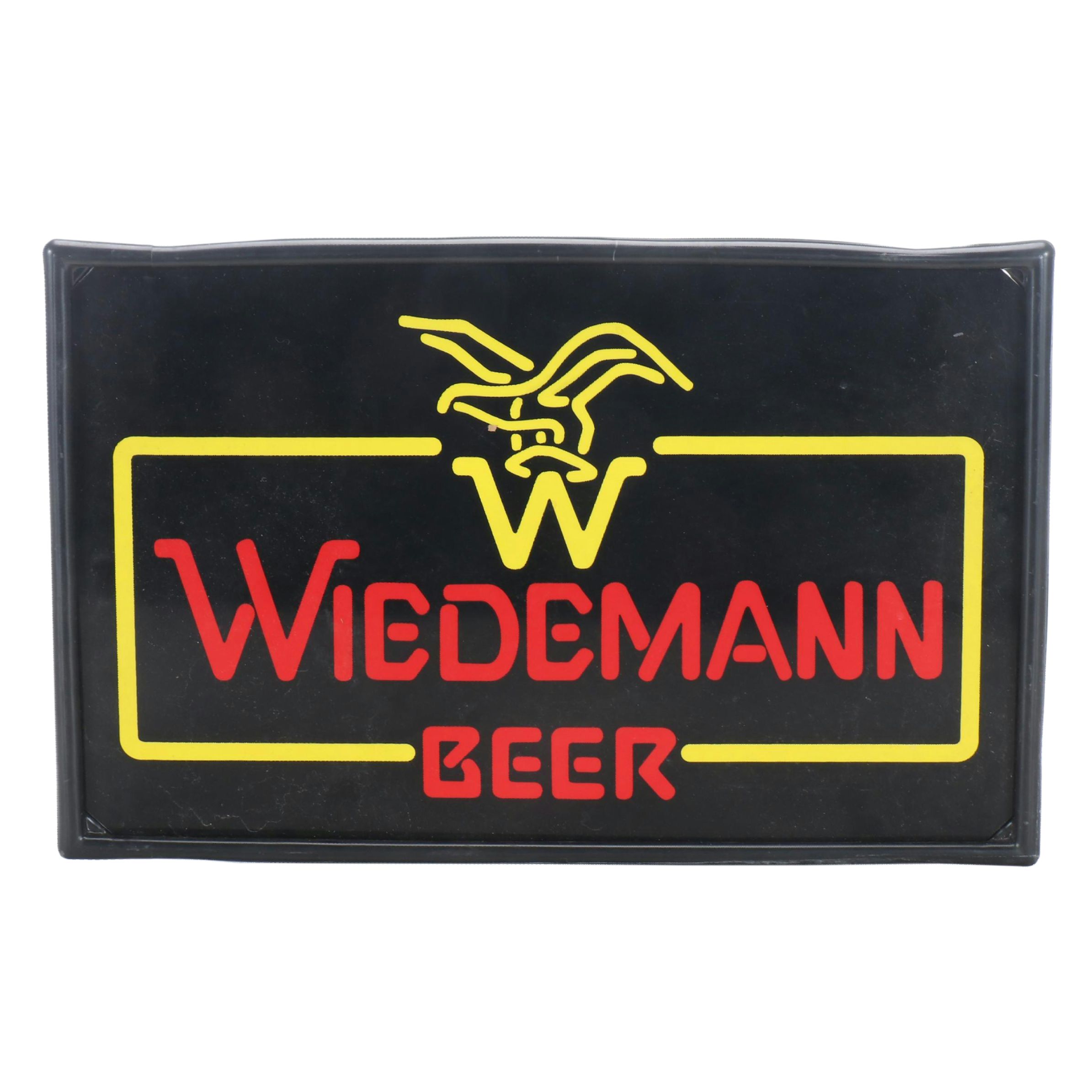 Wiedemann Beer Illuminated Sign