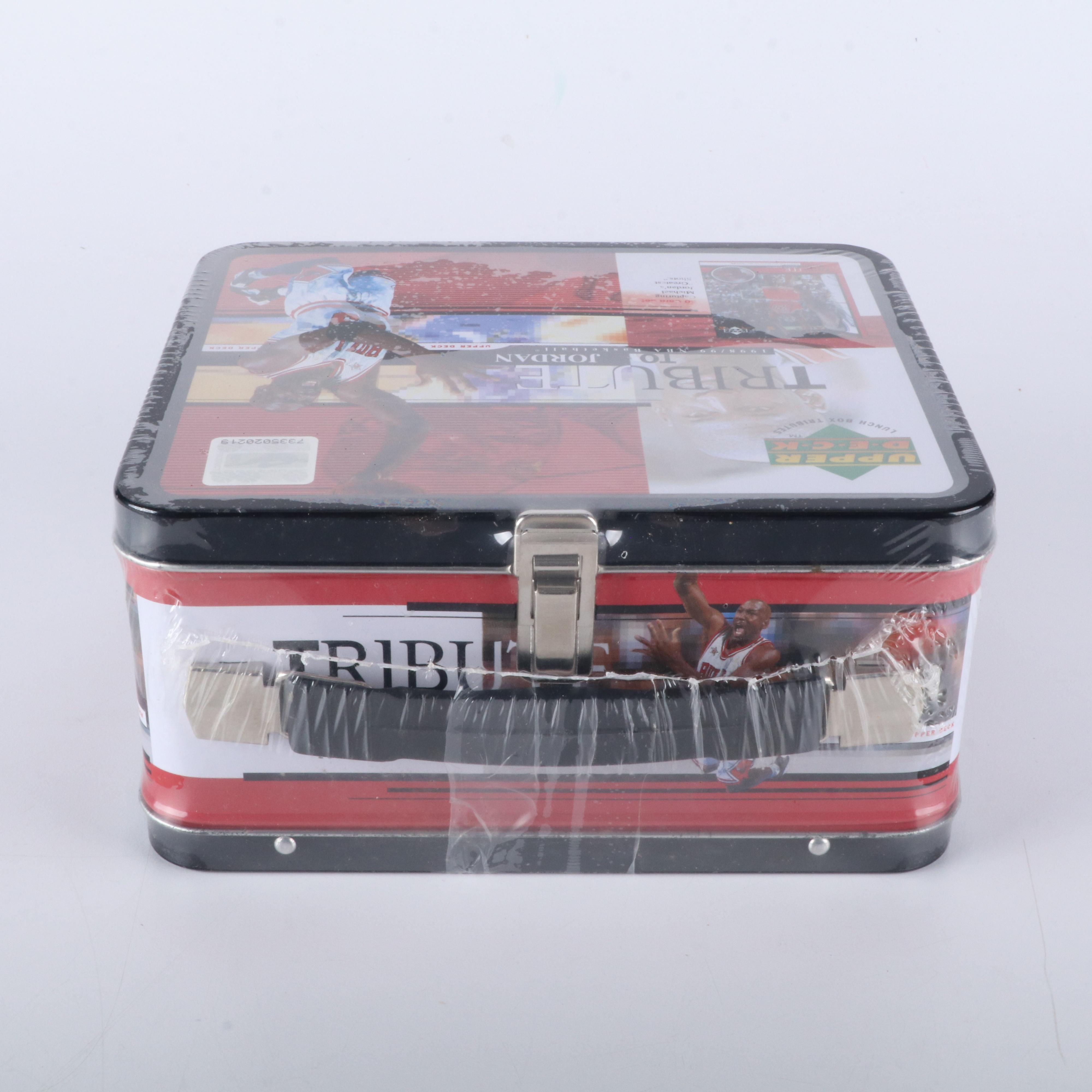 Sealed 1998-99 Upper Deck Michael Jordan Basketball Card Set with Lunch Box