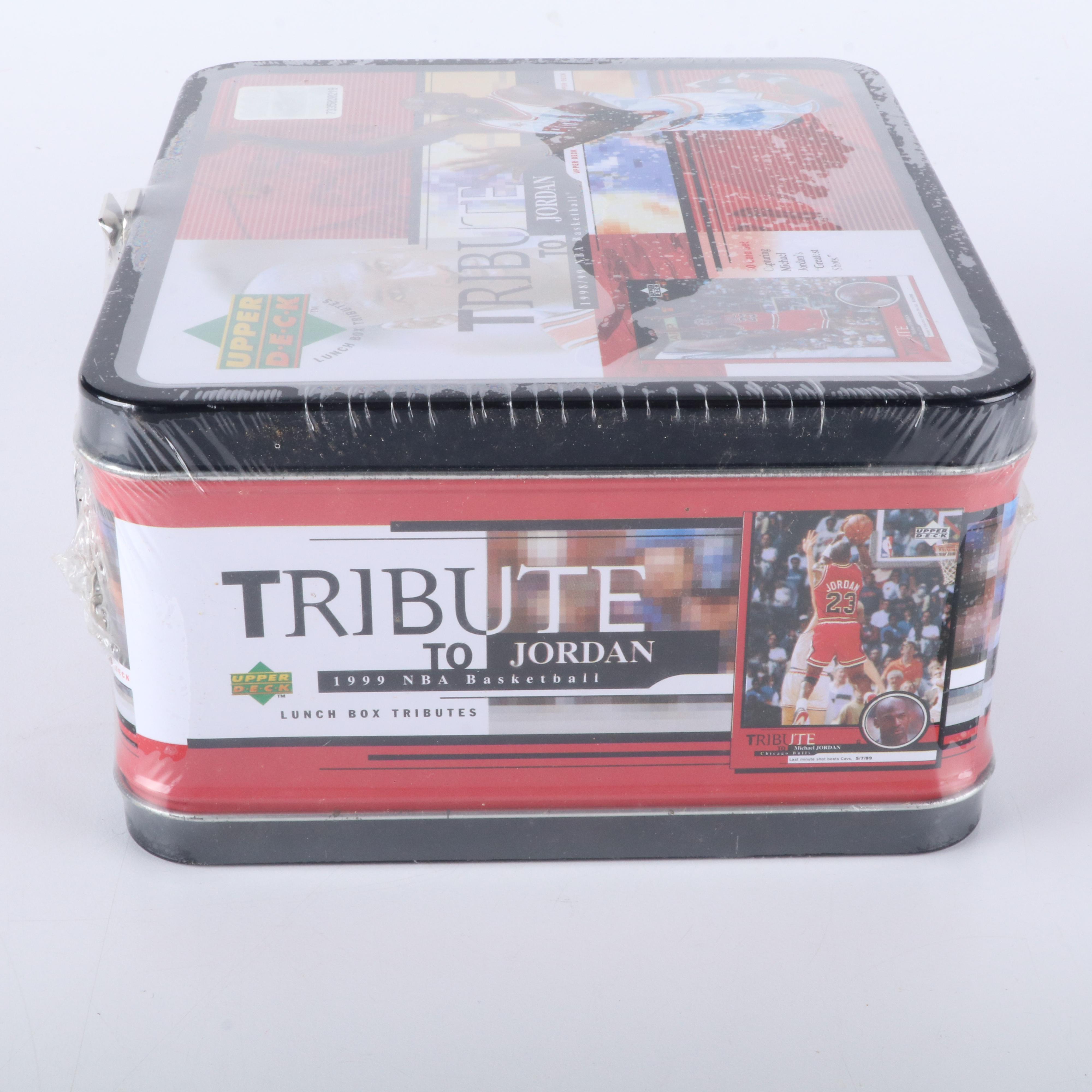 Sealed 1998-99 Upper Deck Michael Jordan Basketball Card Set with Lunch Box