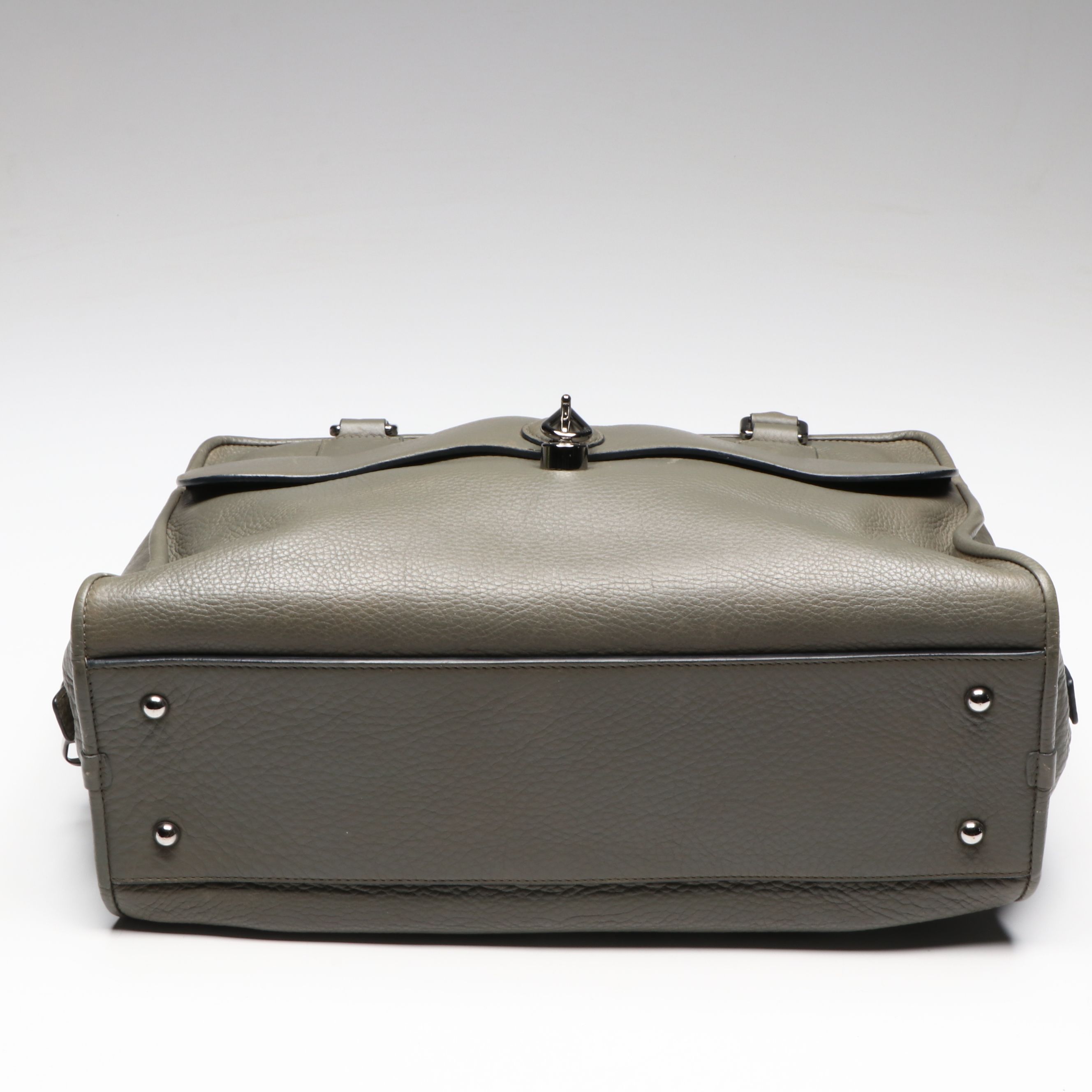 Loewe Amazona Handbag in Khaki Leather