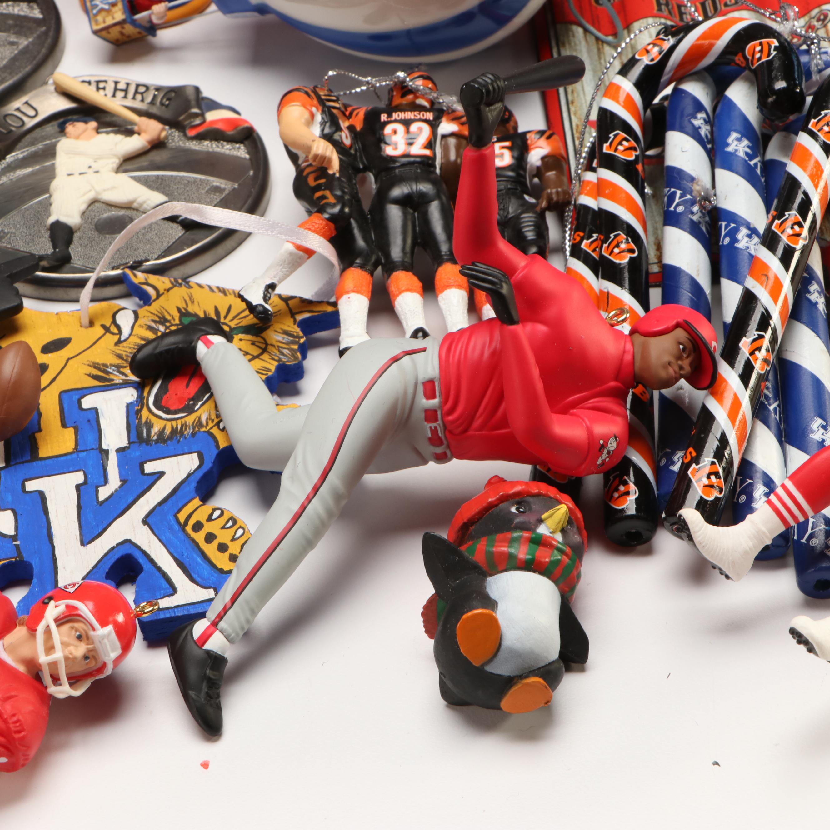 Hallmark Keepsake Ornament "Ken Griffey Jr." with Bengals and More Sports Décor