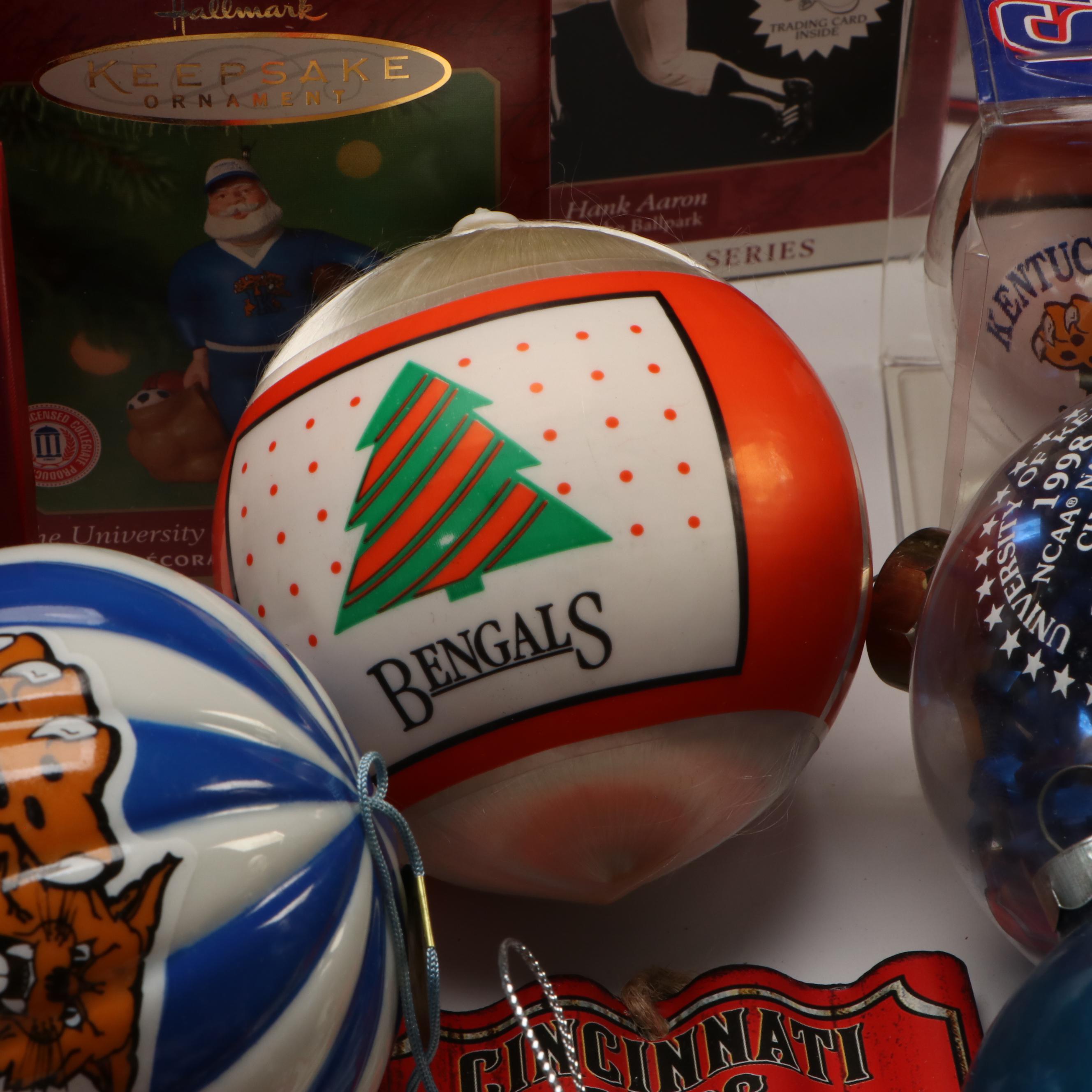 Hallmark Keepsake Ornament "Ken Griffey Jr." with Bengals and More Sports Décor