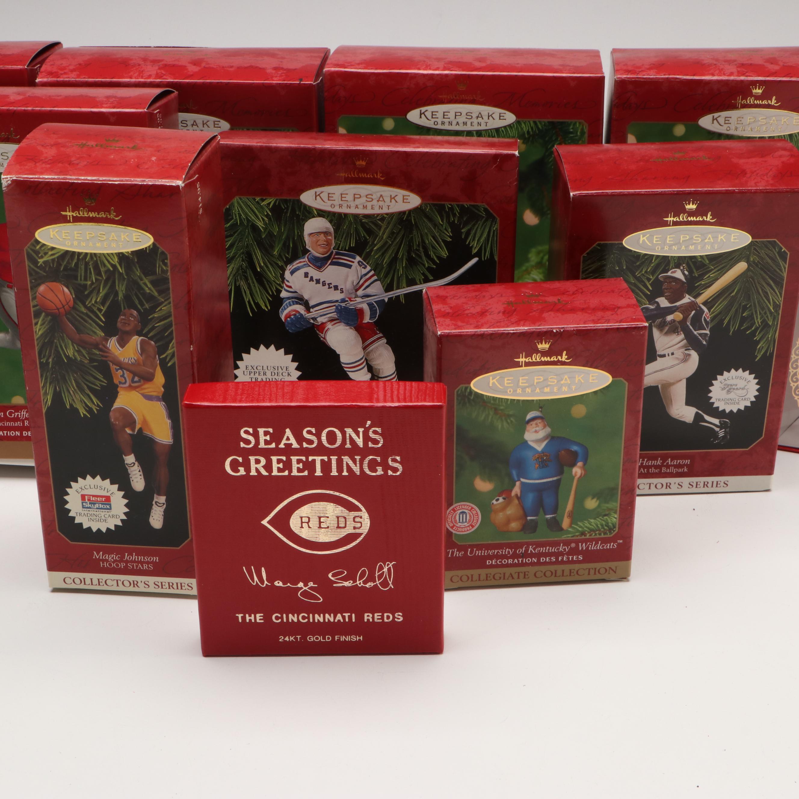 Hallmark Keepsake Ornament "Ken Griffey Jr." with Bengals and More Sports Décor