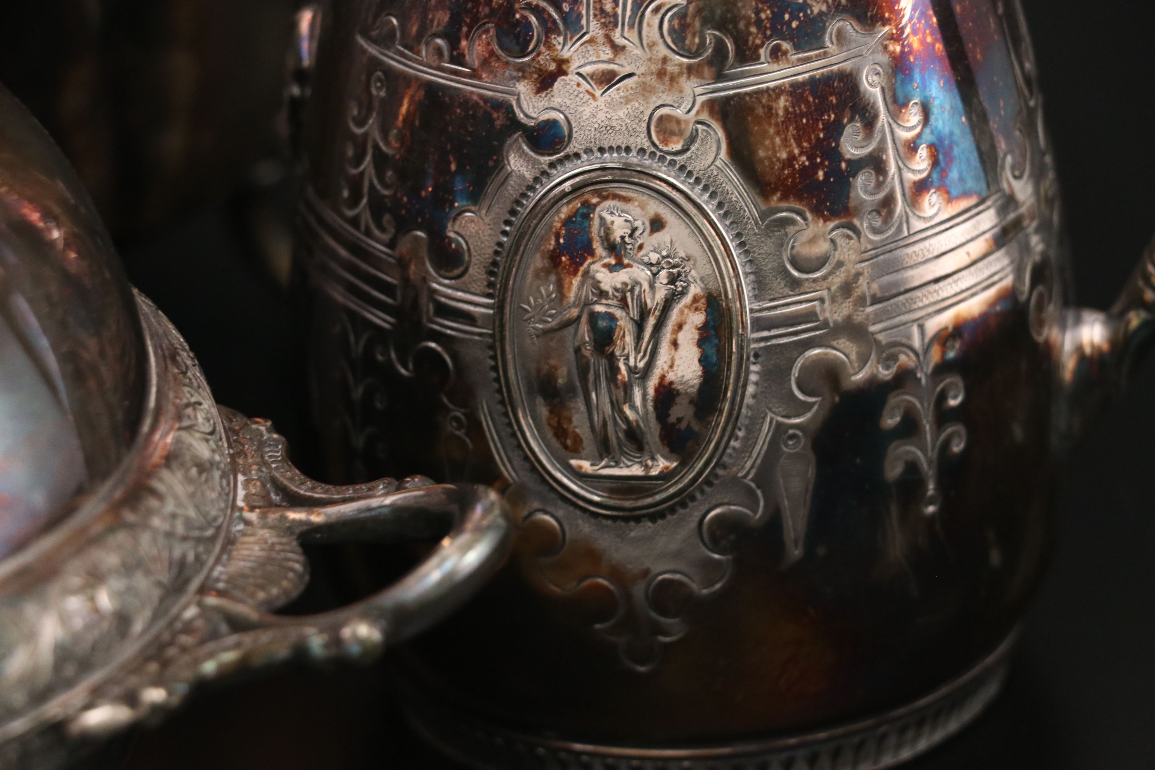 Queen City Silver Co, Meriden and Other Vintage American Silver Plate Serveware