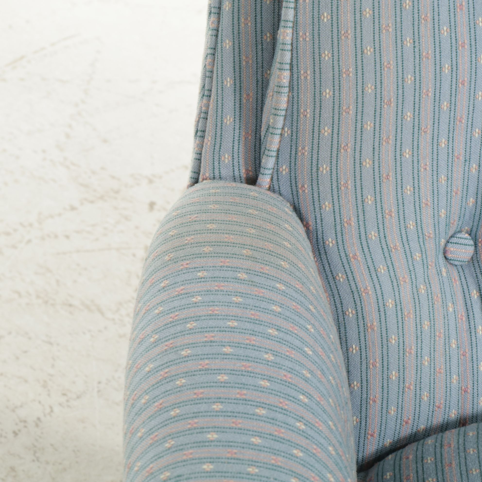 King Hickory "Palmer House" Upholstered Armchair and Swivel Chair