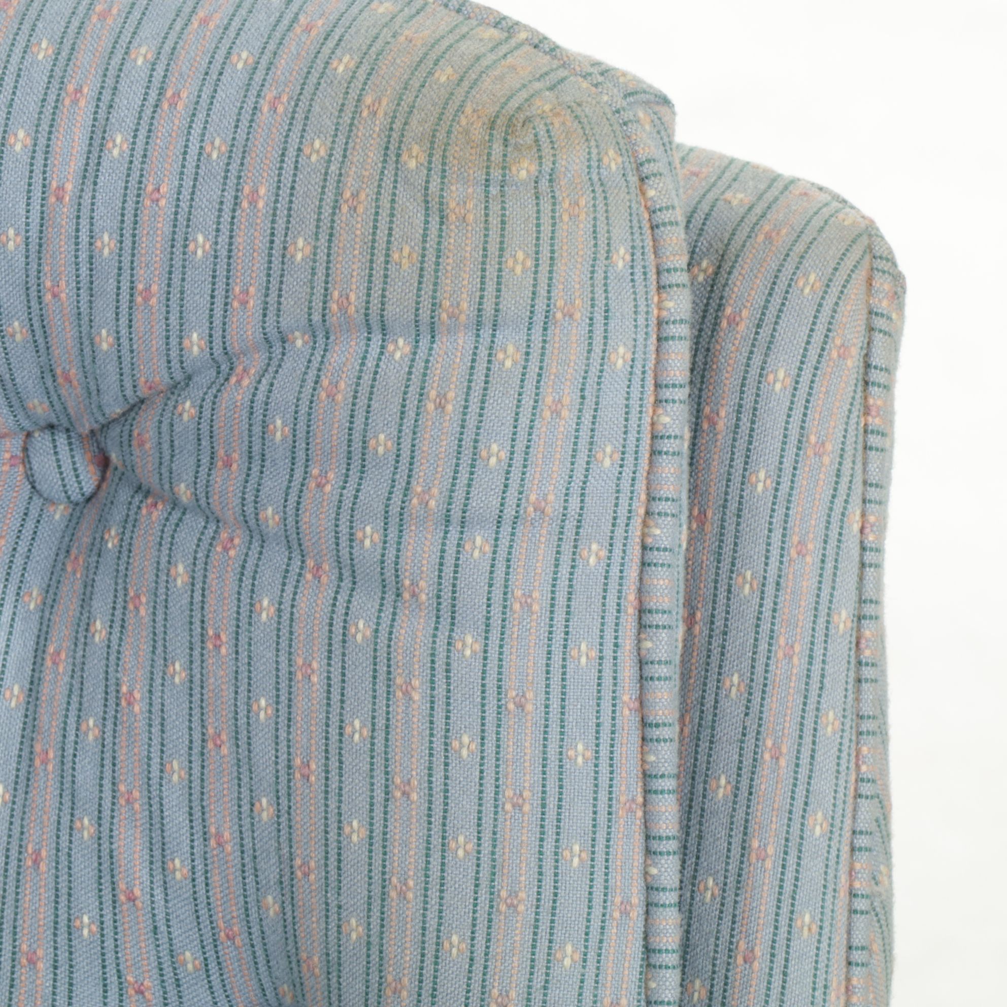 King Hickory "Palmer House" Upholstered Armchair and Swivel Chair