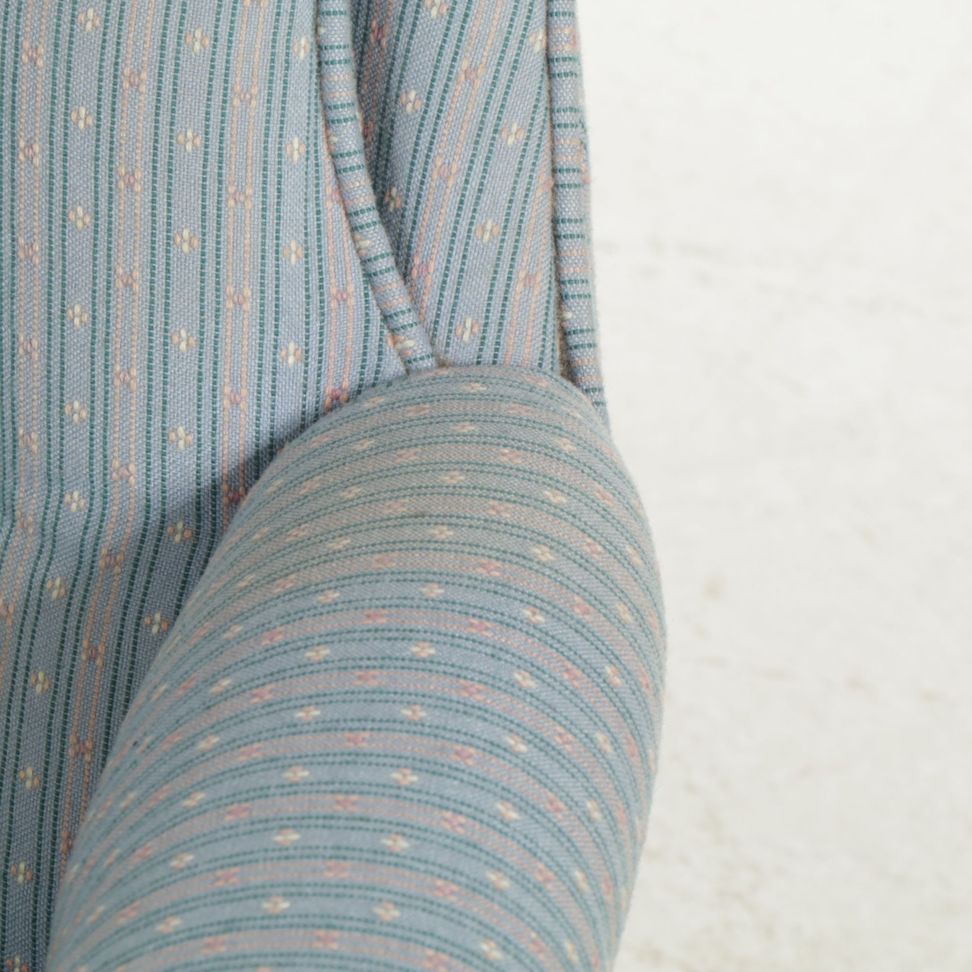 King Hickory "Palmer House" Upholstered Armchair and Swivel Chair