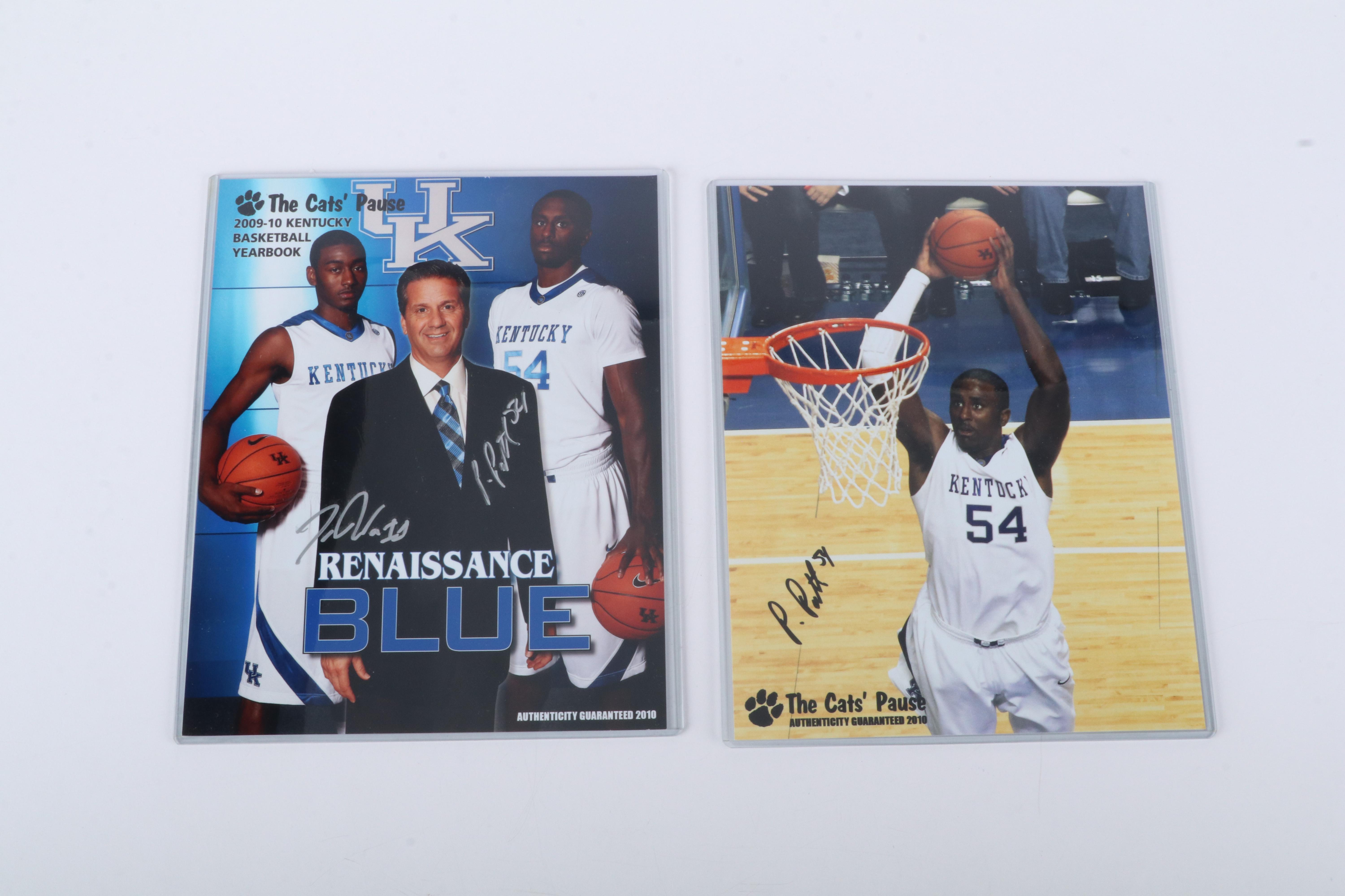 University of Kentucky Signed Basketball Prints Featuring John Calipari and More