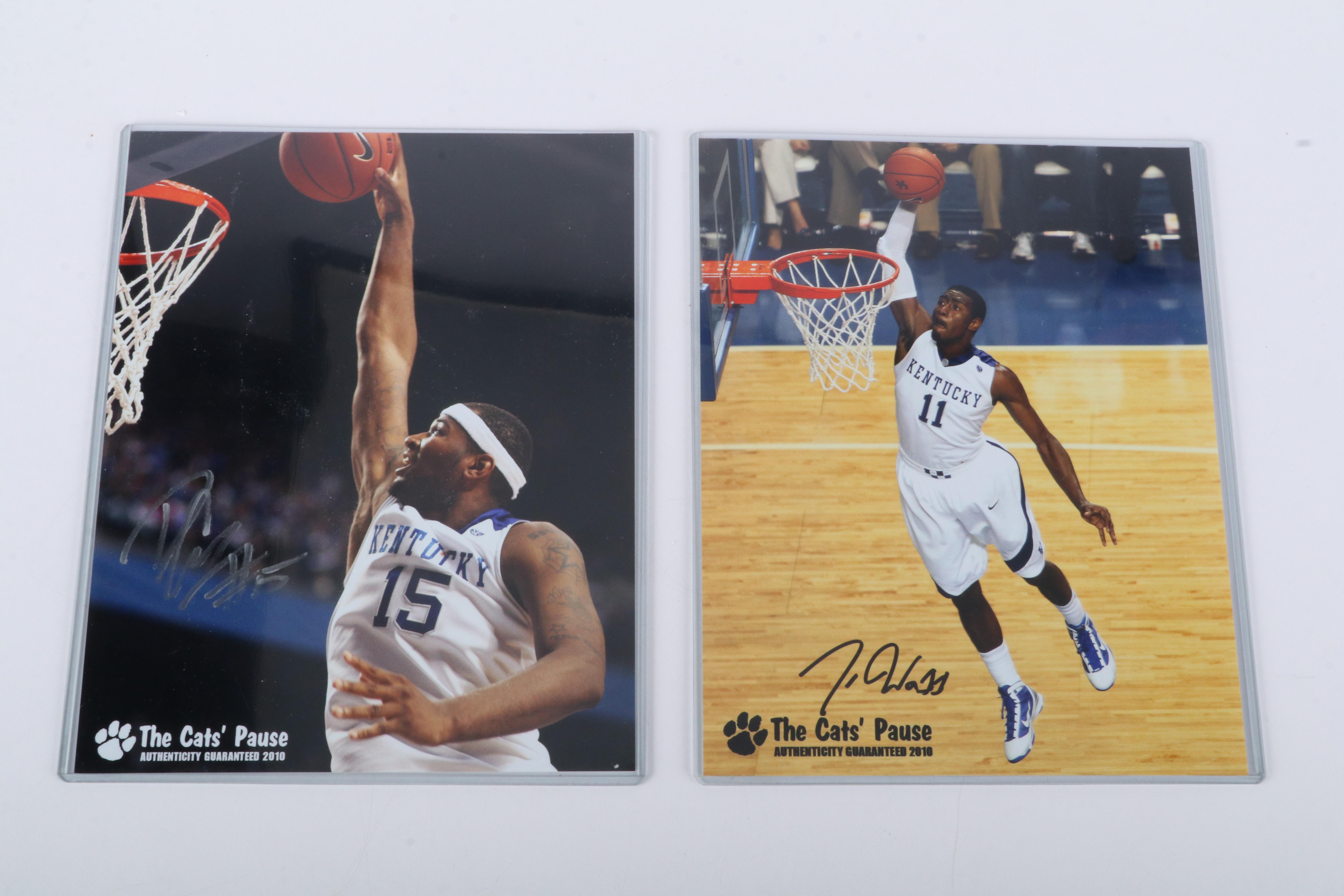 University of Kentucky Signed Basketball Prints Featuring John Calipari and More