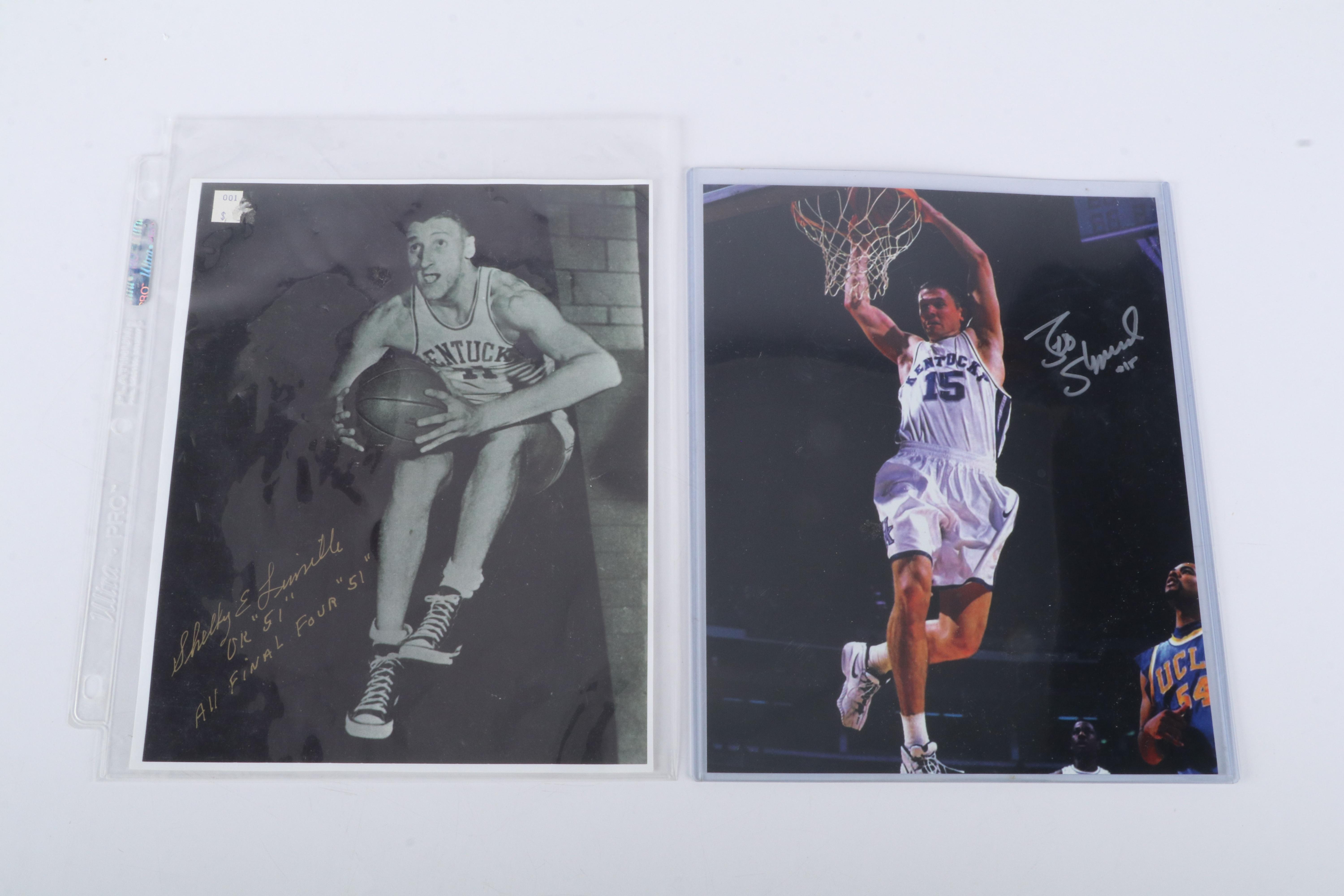 University of Kentucky Signed Basketball Prints Featuring John Calipari and More
