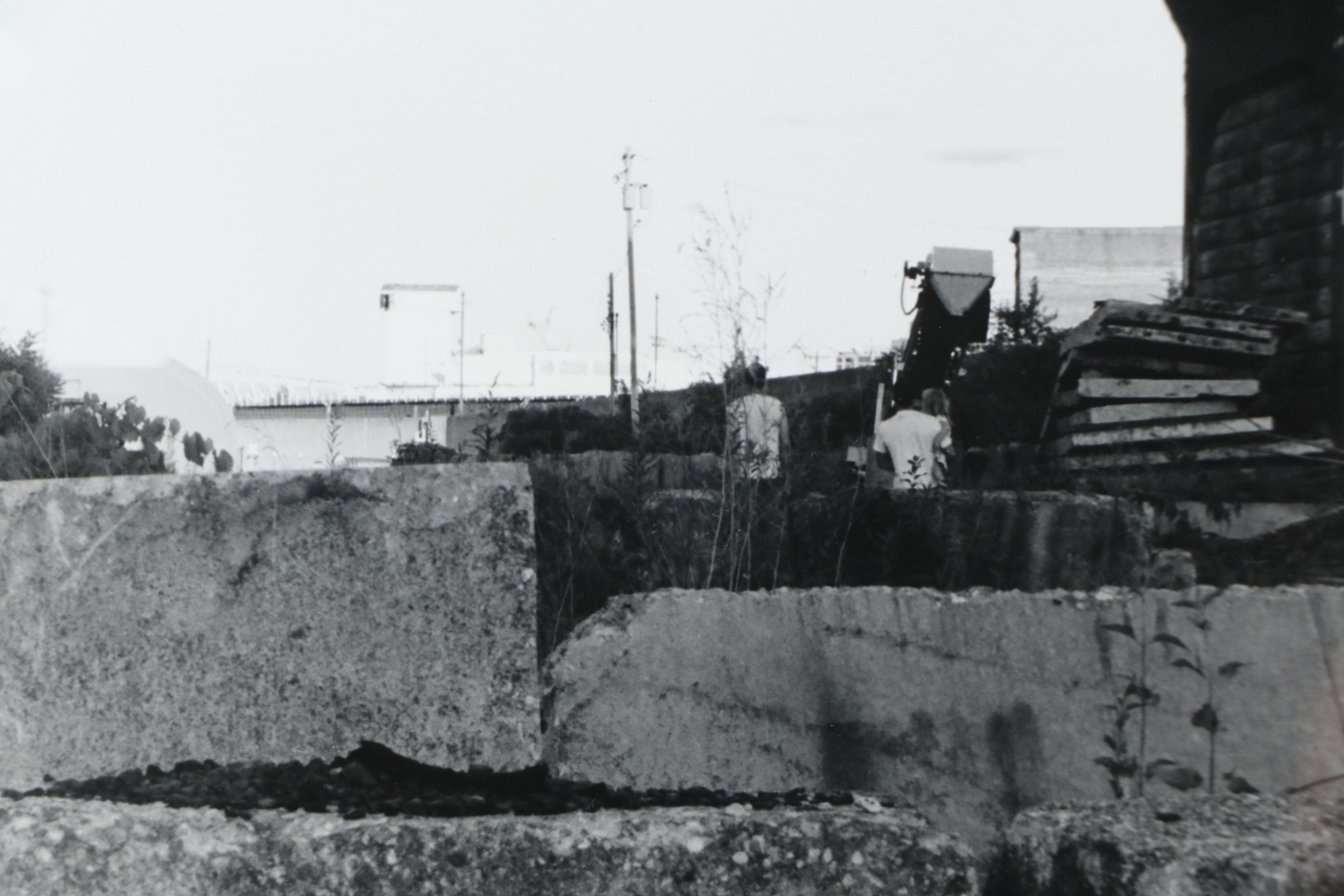 Chris Hoeting Silver Gelatin Photograph "Under the Bridge, Lost Boys," 21st C.
