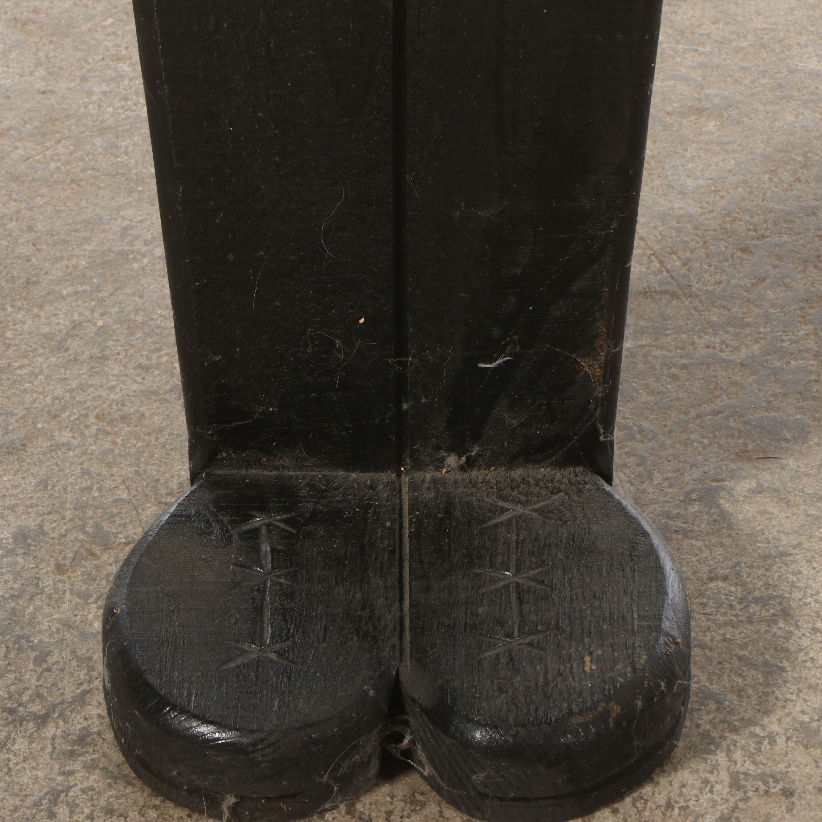 Woodendipity Artist Signed Wooden Silent Butler, 1996