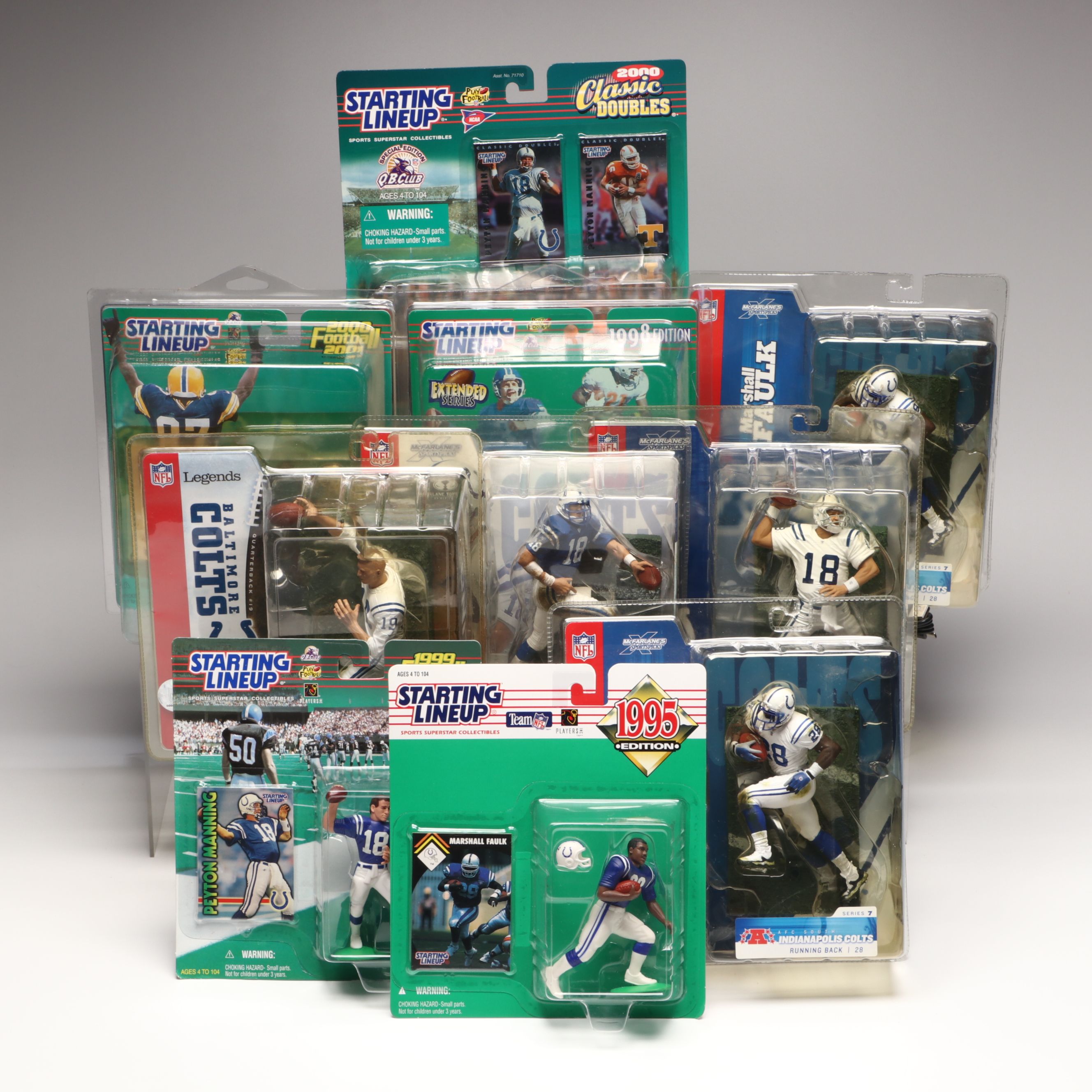 Special Edition Starting Lineup and NFL Legends Peyton Manning and More Figures