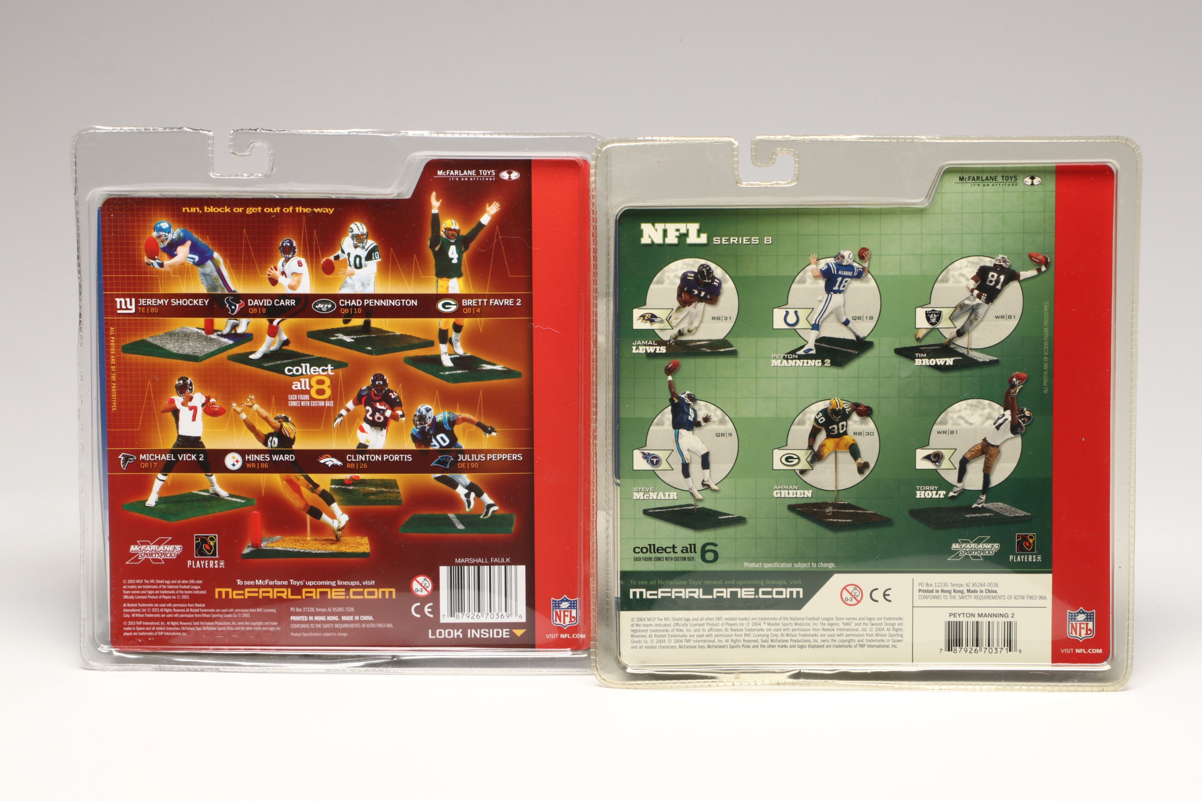 Special Edition Starting Lineup and NFL Legends Peyton Manning and More Figures