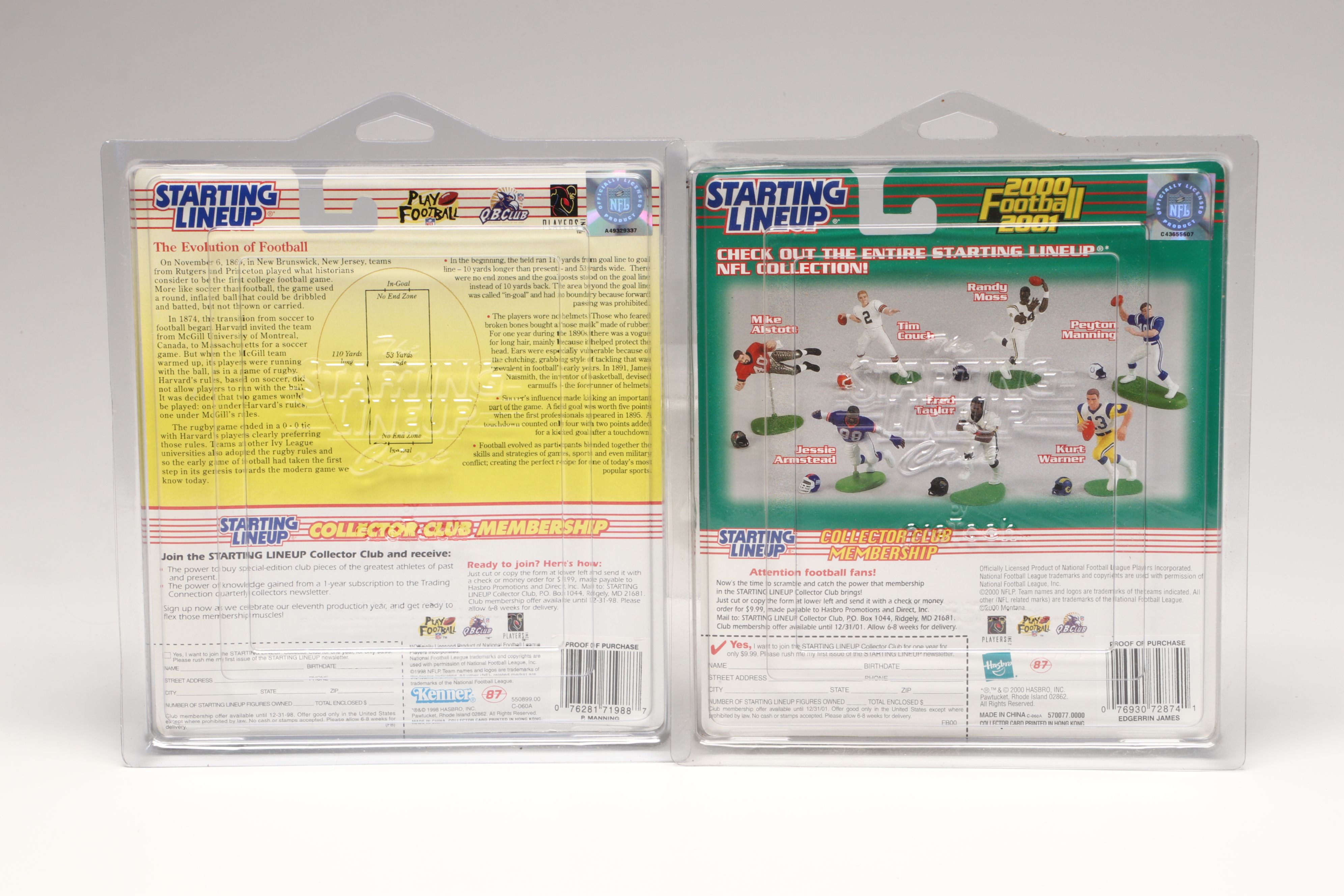 Special Edition Starting Lineup and NFL Legends Peyton Manning and More Figures