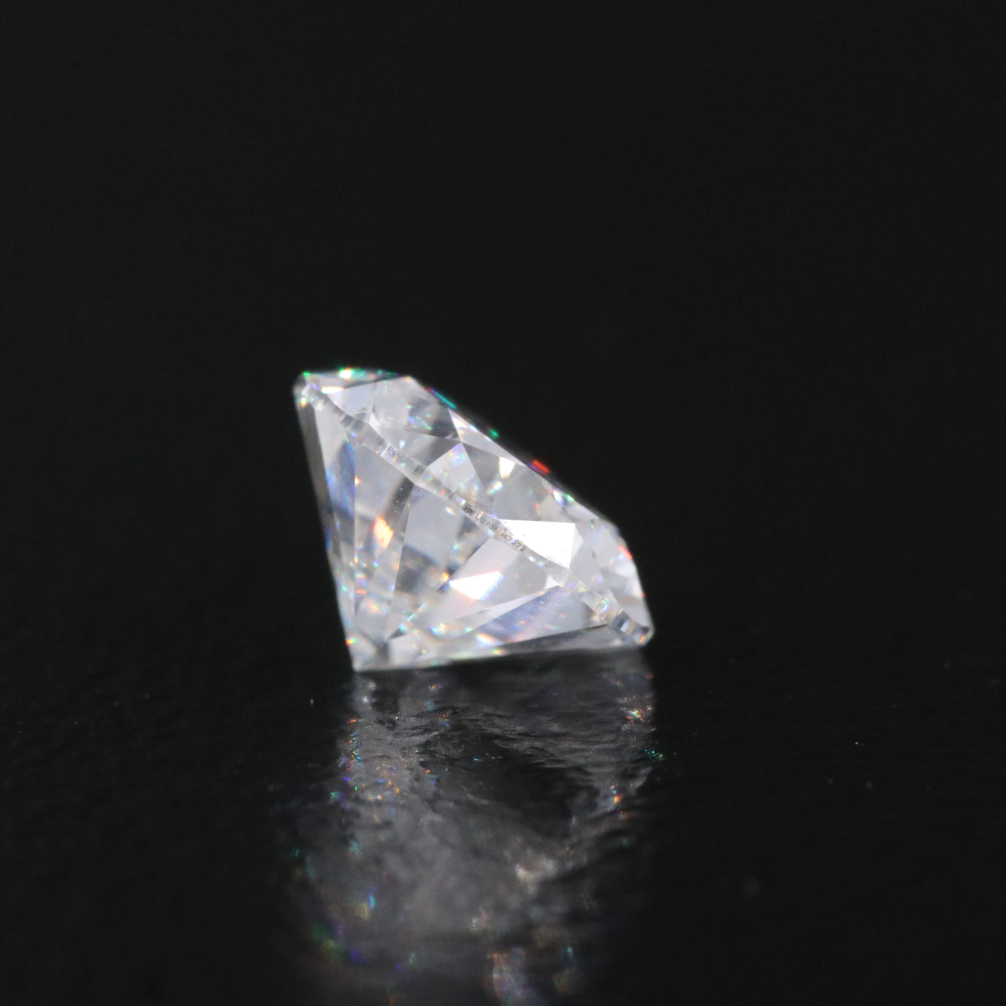 Loose 1.39 CT Lab Grown Diamond with IGI Report