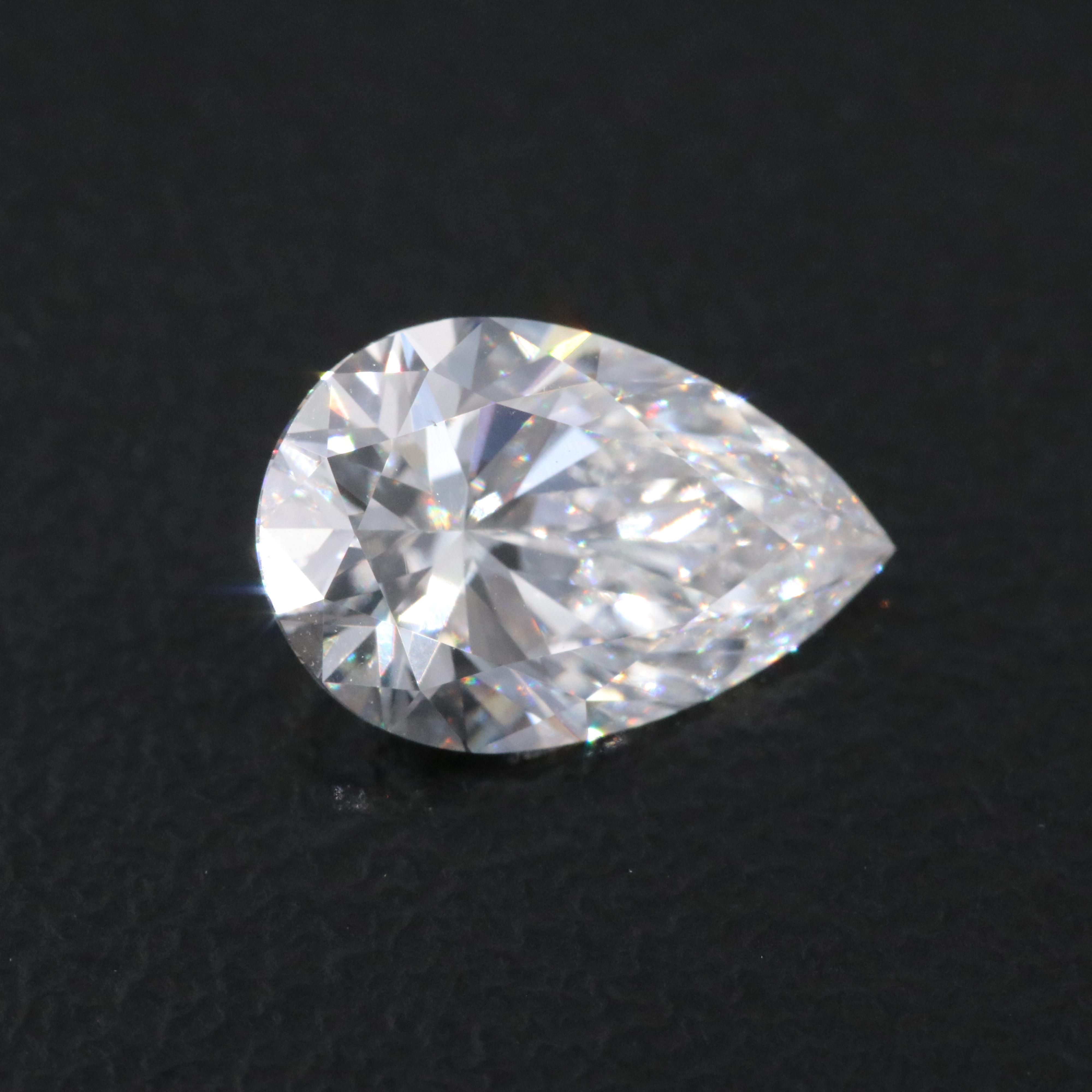 Loose 1.39 CT Lab Grown Diamond with IGI Report
