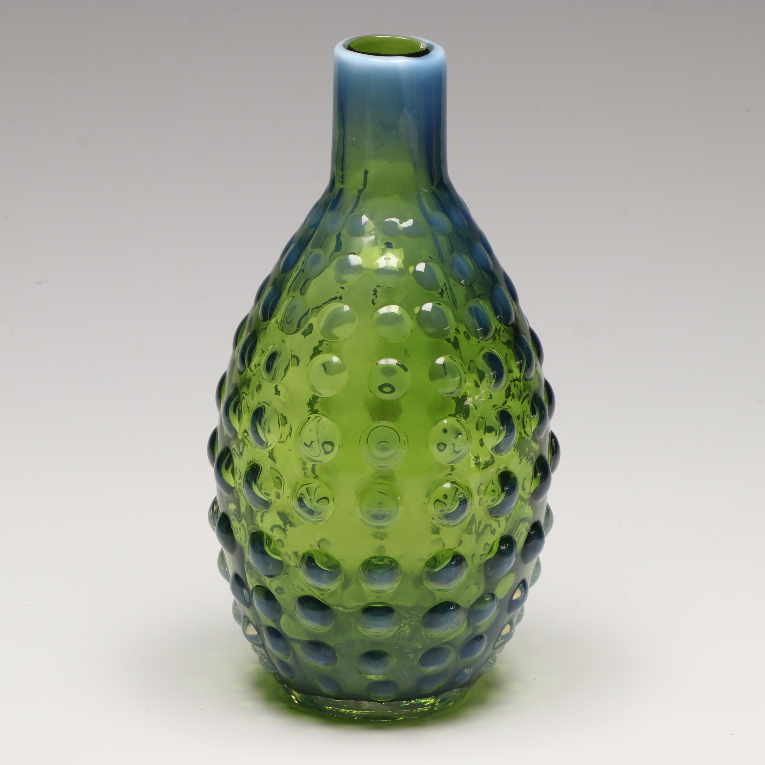 Hobnail Glass Vase, Oneida Paul Revere Metal Bowl, and More Table Décor