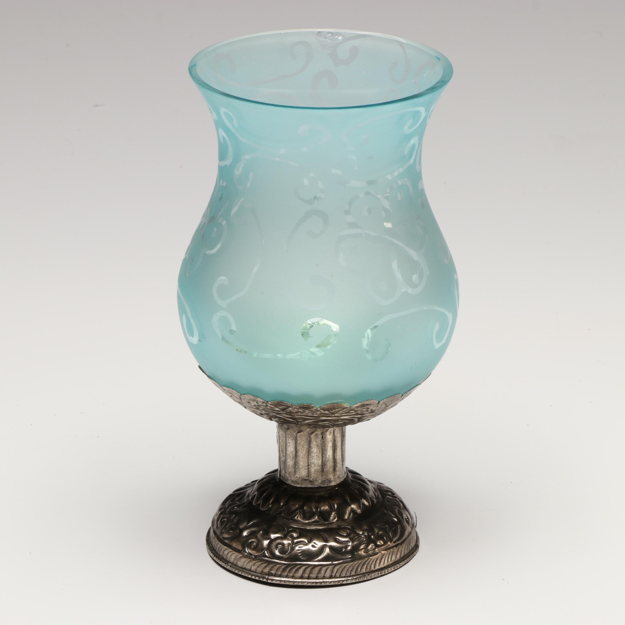 Hobnail Glass Vase, Oneida Paul Revere Metal Bowl, and More Table Décor