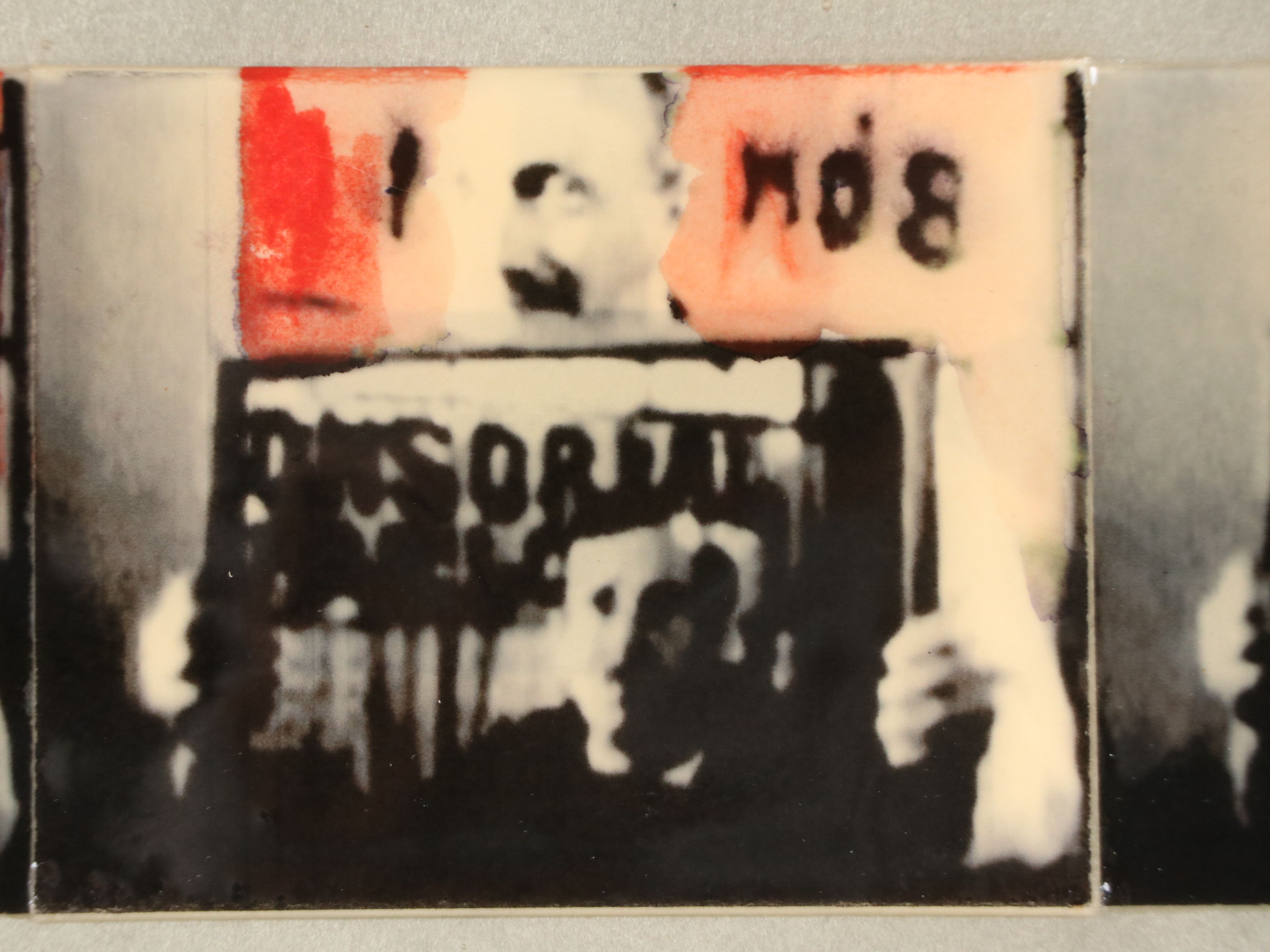 Chris Hoeting Hand-Colored Photomechanical Print of Film Stills, 21st Century