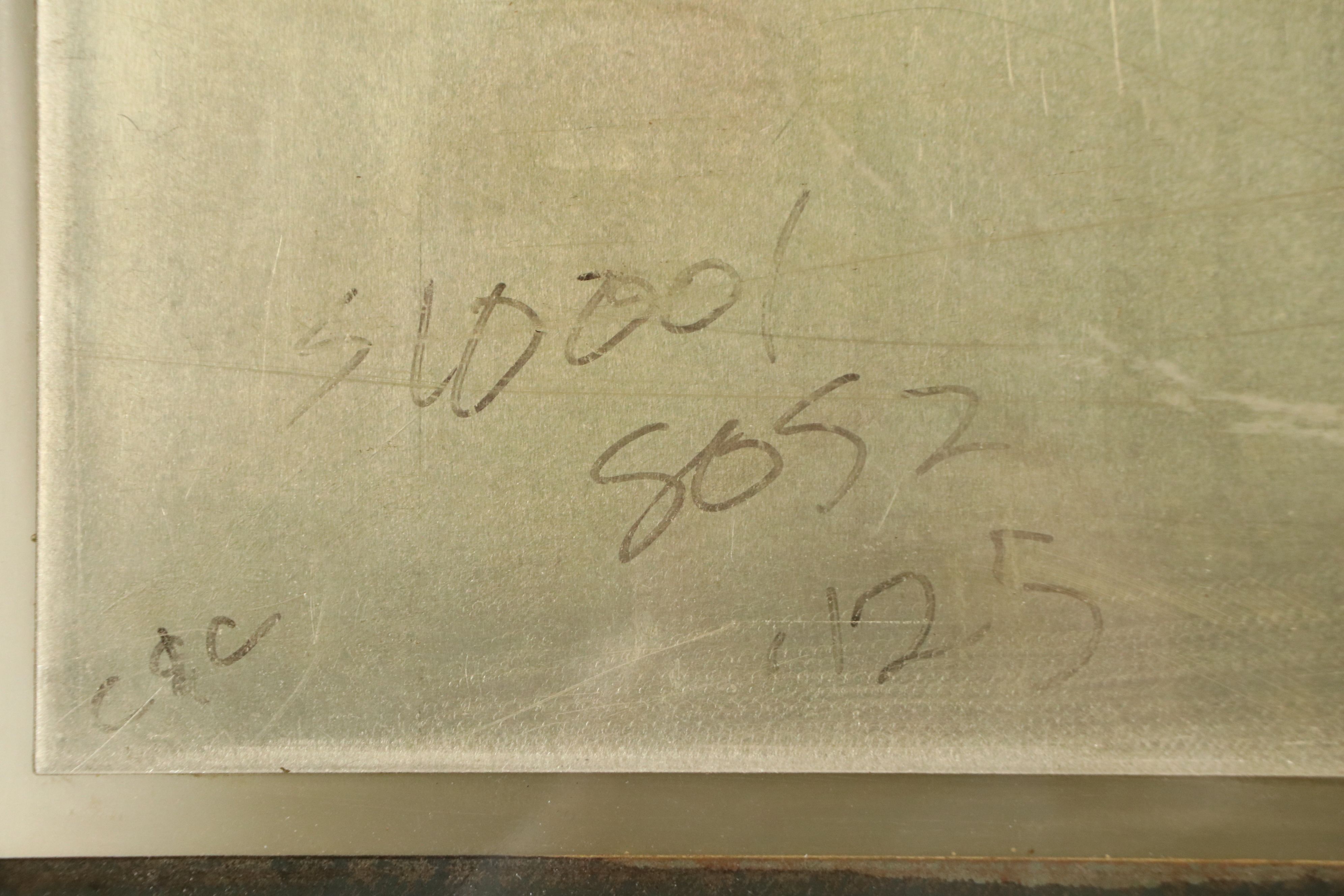 Chris Hoeting Hand-Colored Photomechanical Print of Film Stills, 21st Century