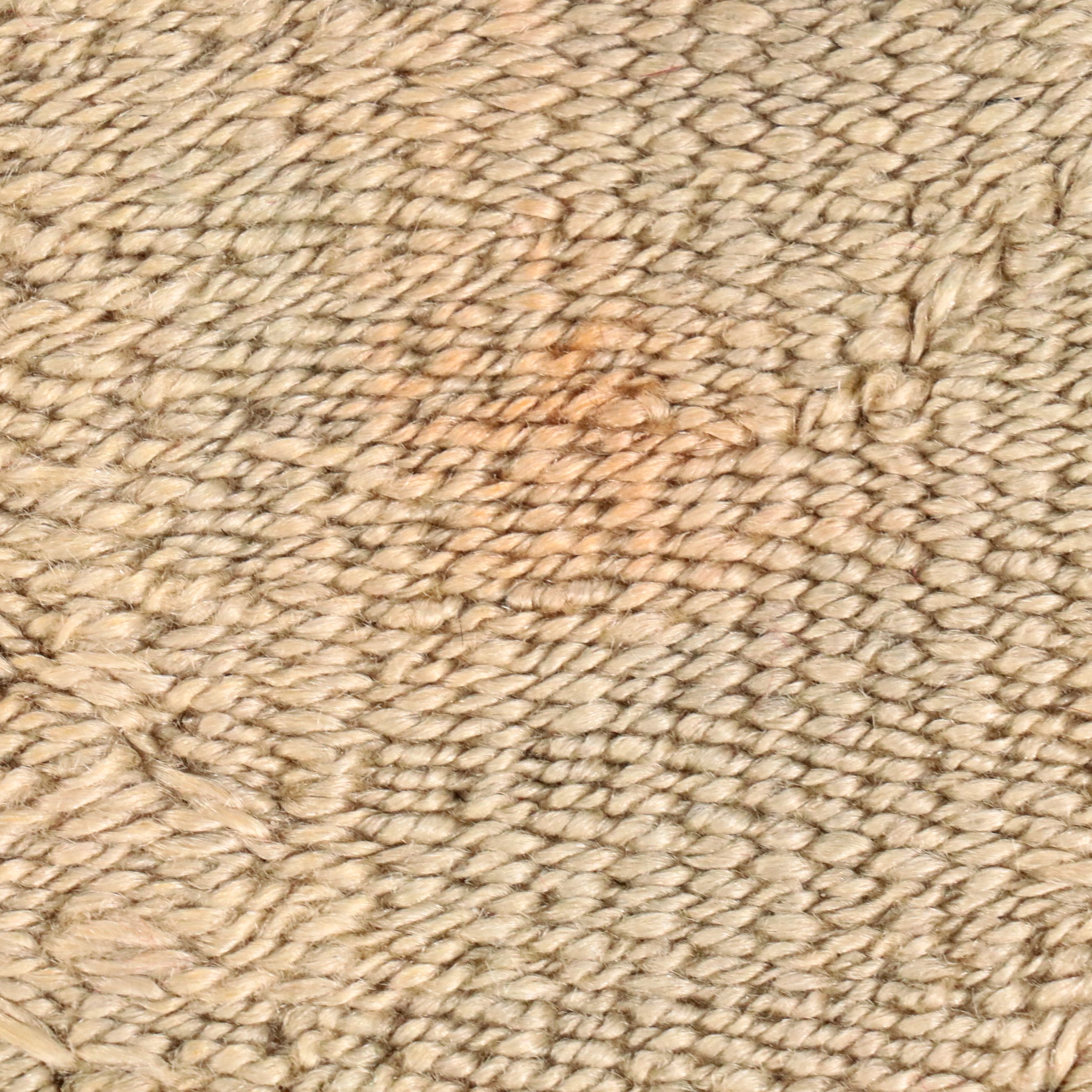 3'11 x 2'10 Handwoven Turkish Kilim Accent Rug Remnant