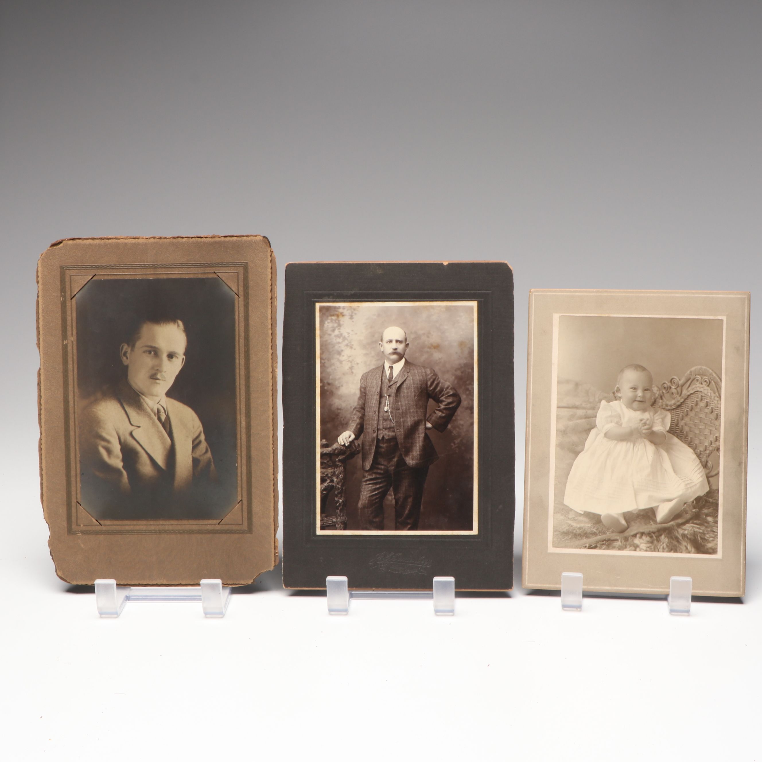 Photographs of Men, Women and Children, Late 19th/Early 20th Century