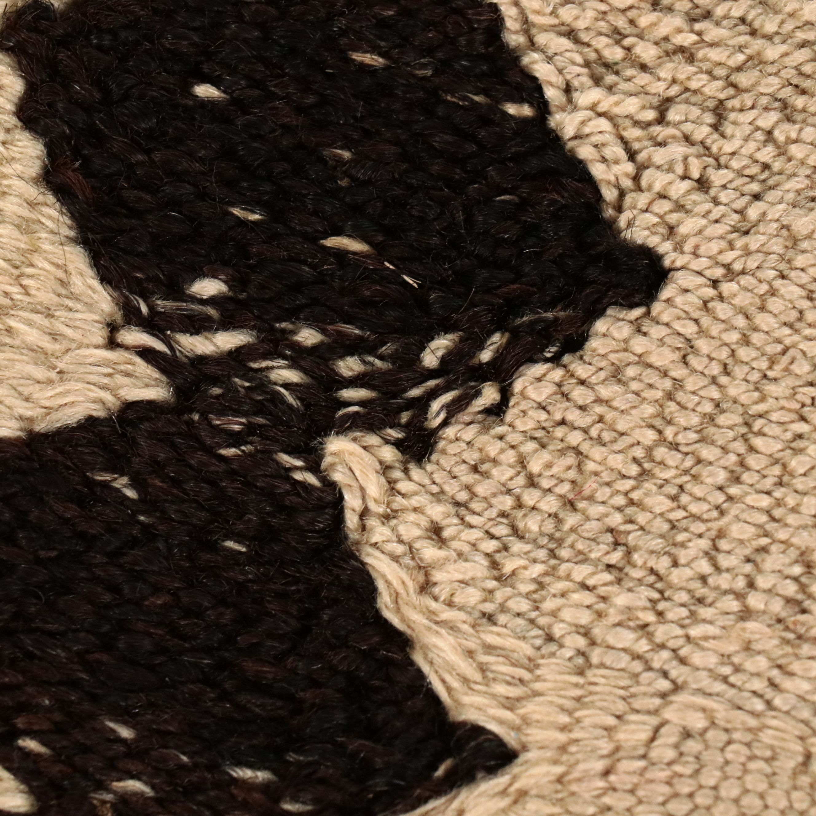 3'11 x 2'10 Handwoven Turkish Kilim Accent Rug Remnant