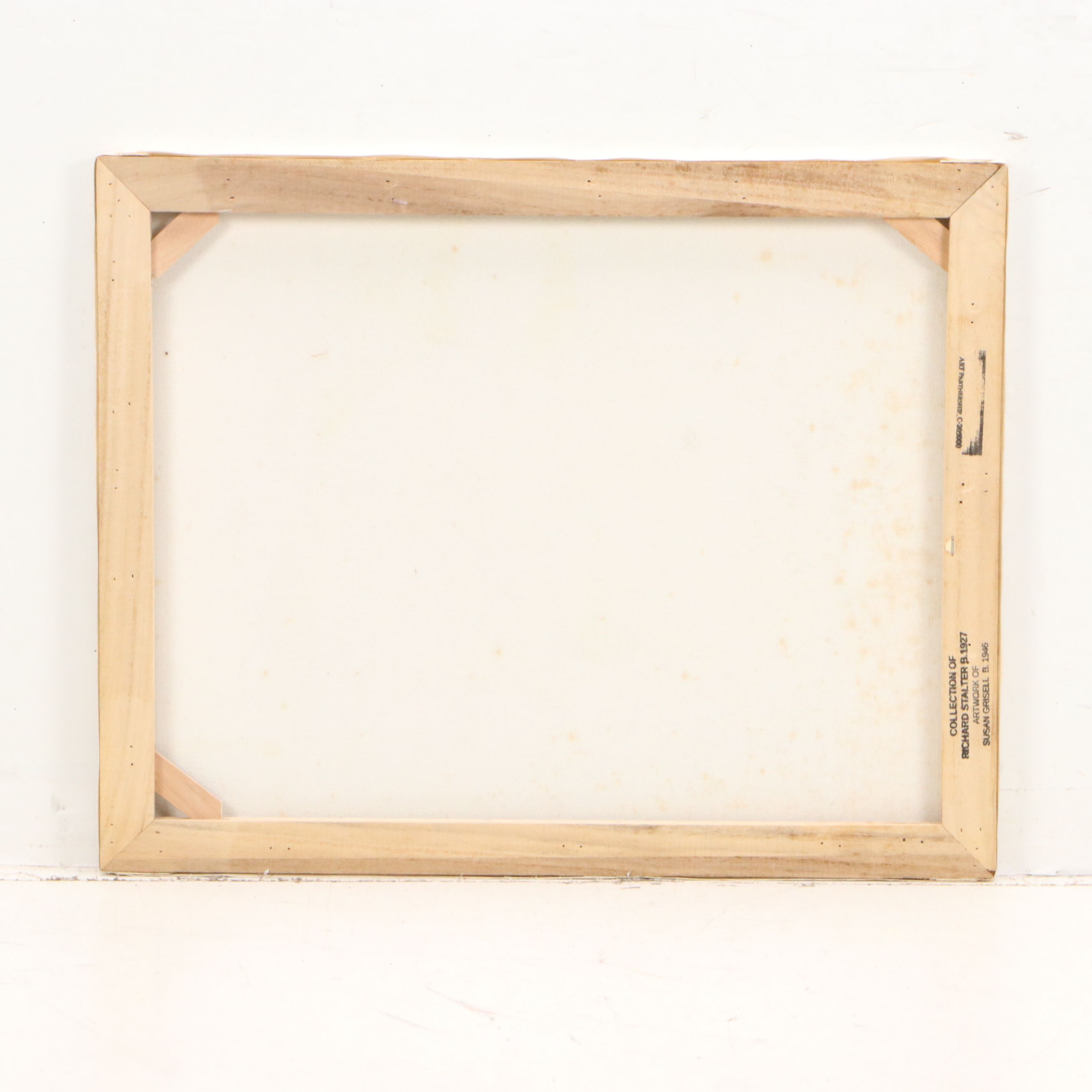 Susan Grisell Oil Painting of Seated Nude, Late 20th Century